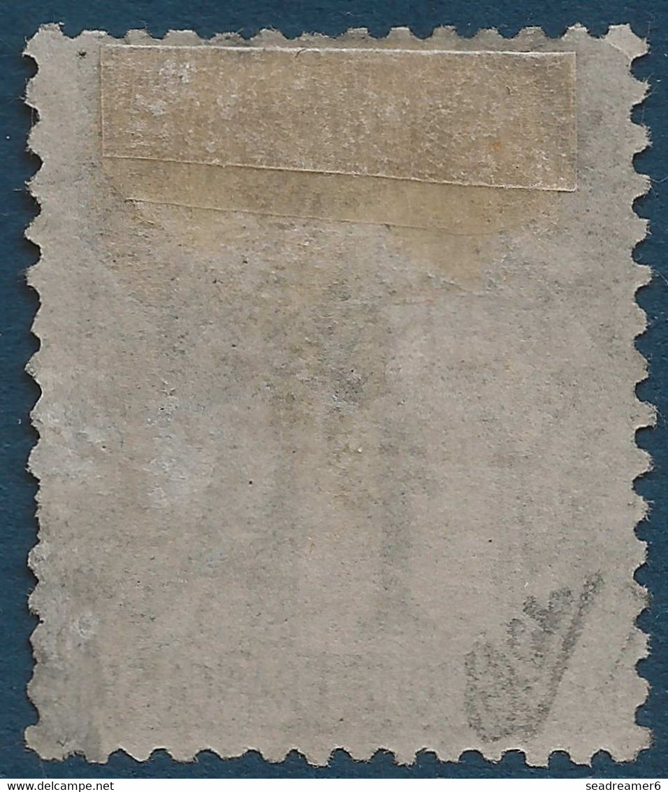 France Colonies Françaises BENIN N°1 1c Noir Sur Azuré Oblitéré Dateur TTB Signé CALVES - Used Stamps
