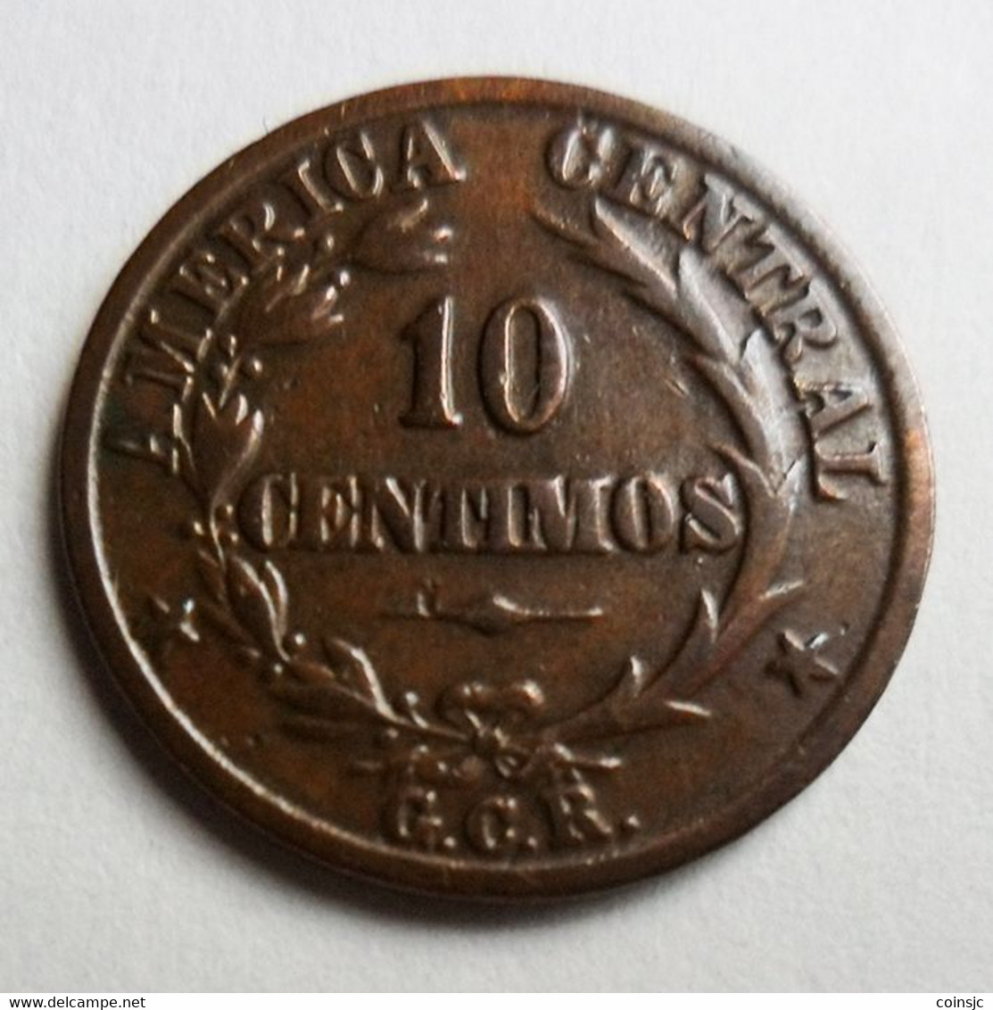 COSTA  RICA  - 10 Céntimos - 1929 - Costa Rica