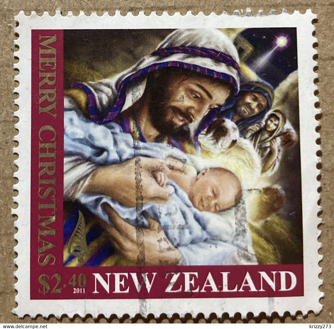 New Zealand 2011 Christmas $2.00 - Used - Gebraucht