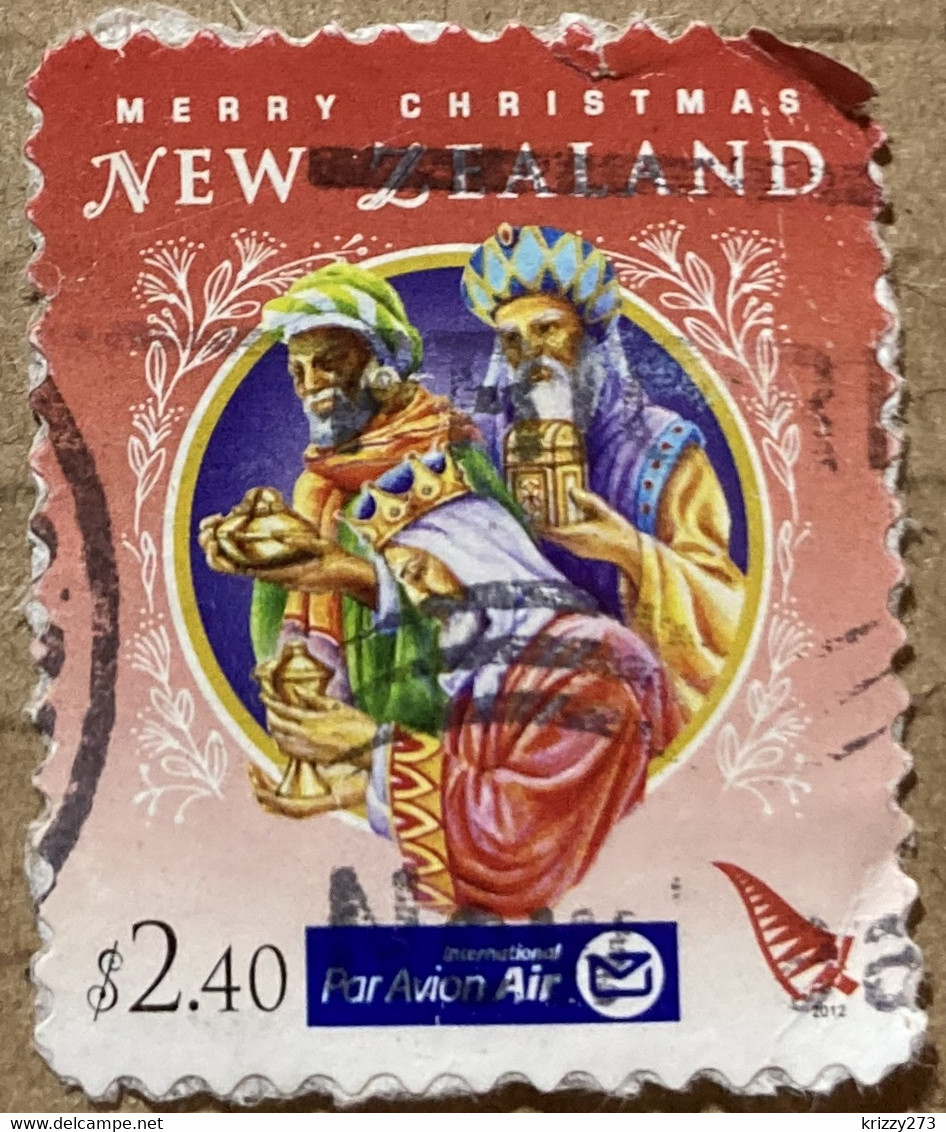 New Zealand 2012 Christmas $2.40 - Used - Oblitérés