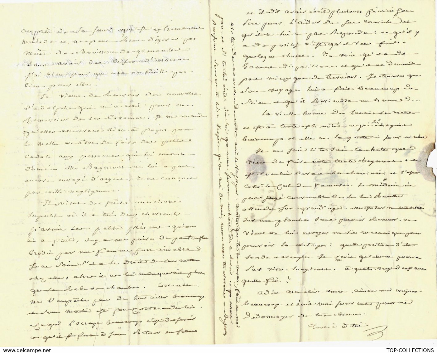 1839 LETTRE POSTE RESTANTE Moulins Par D'Origny  COMMISSAIRE DU ROI Près  Monnaie De Paris Ch.  Légion D’Honneur - Historical Documents