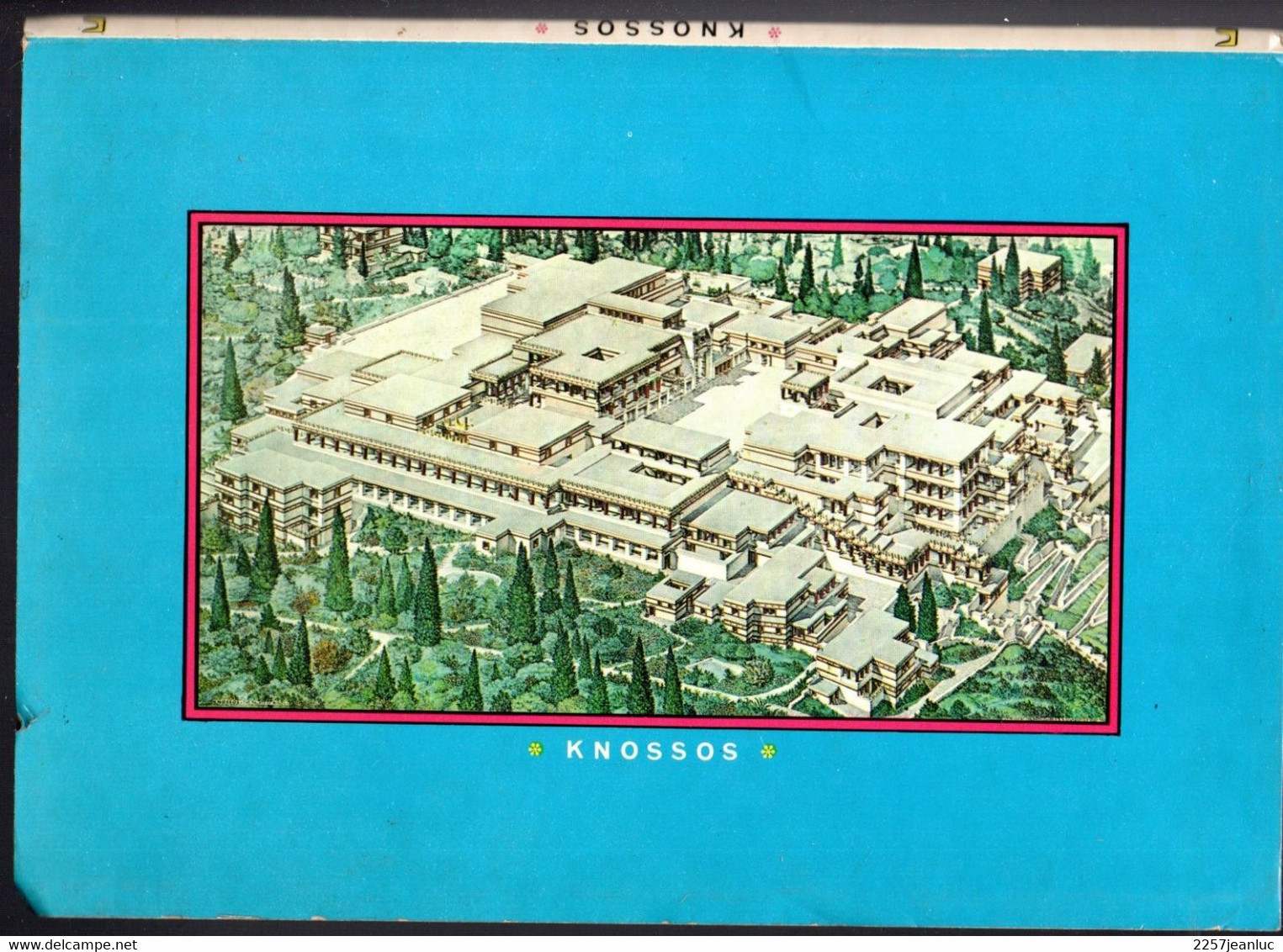 Knossos Grèce  * Plan Of The Palace Of Minos At Knossos - Europe