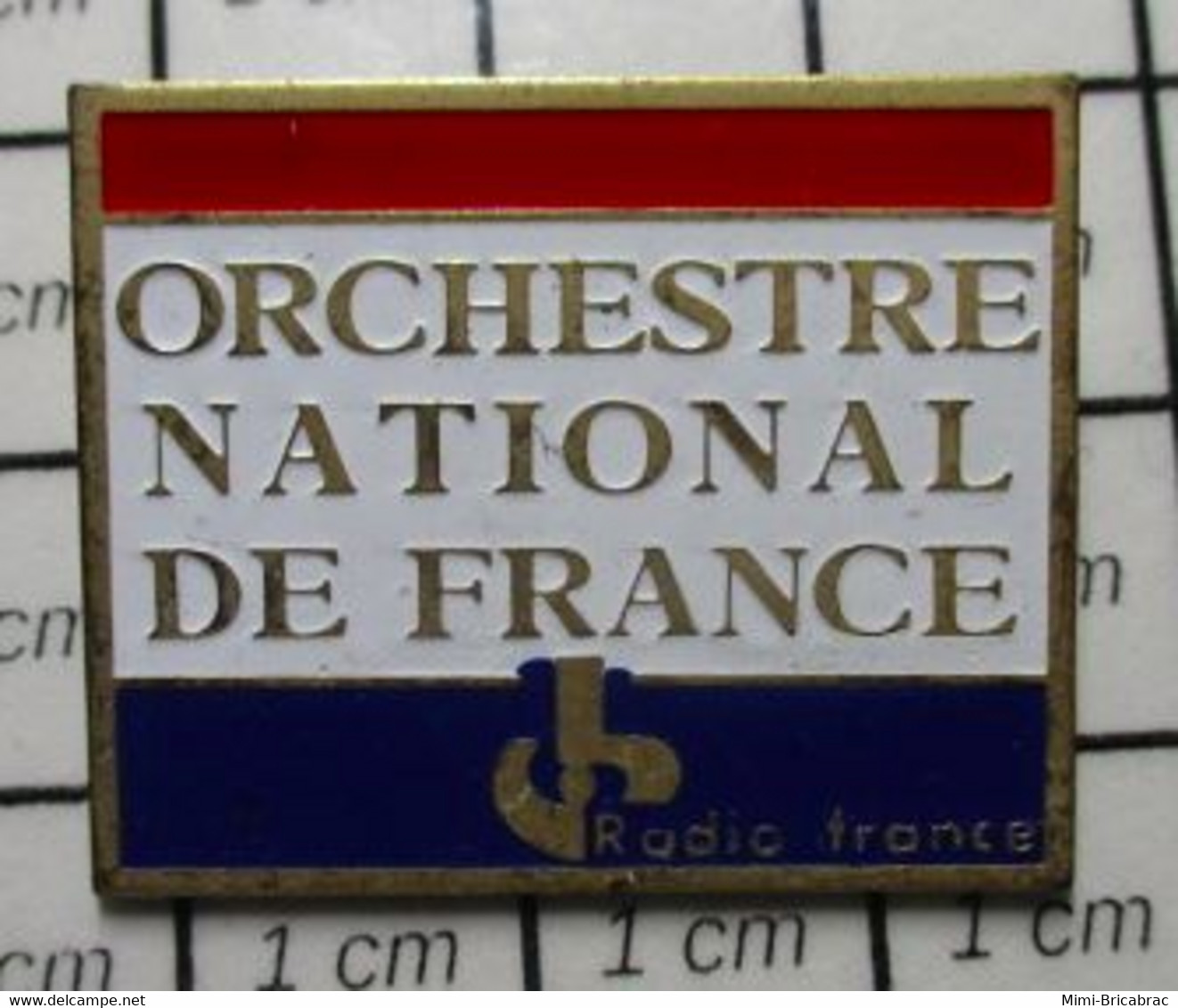 2917 Pin's Pins / Beau Et Rare / THEME : MUSIQUE / ONF ORCHESTRE NATIONAL DE FRANCE RADIO FRANCE - Musique