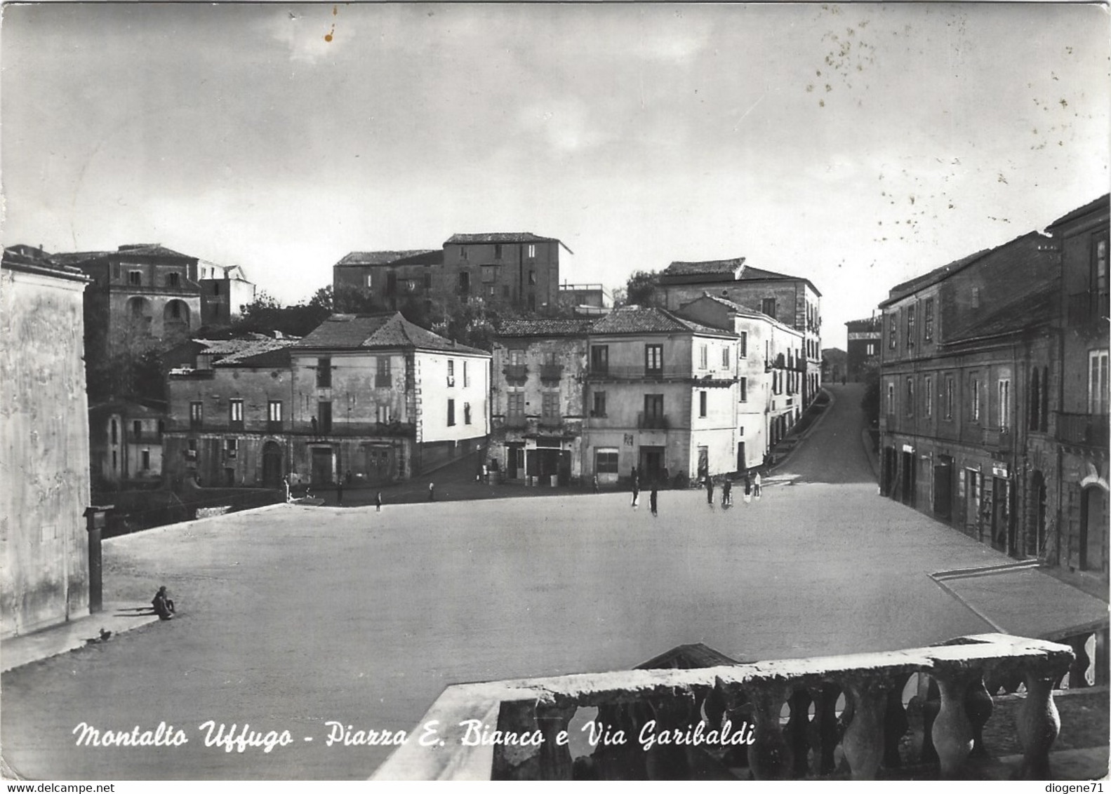 Montalto Uffugo Piazza E. Bianco E Via Garibaldi - Sonstige & Ohne Zuordnung