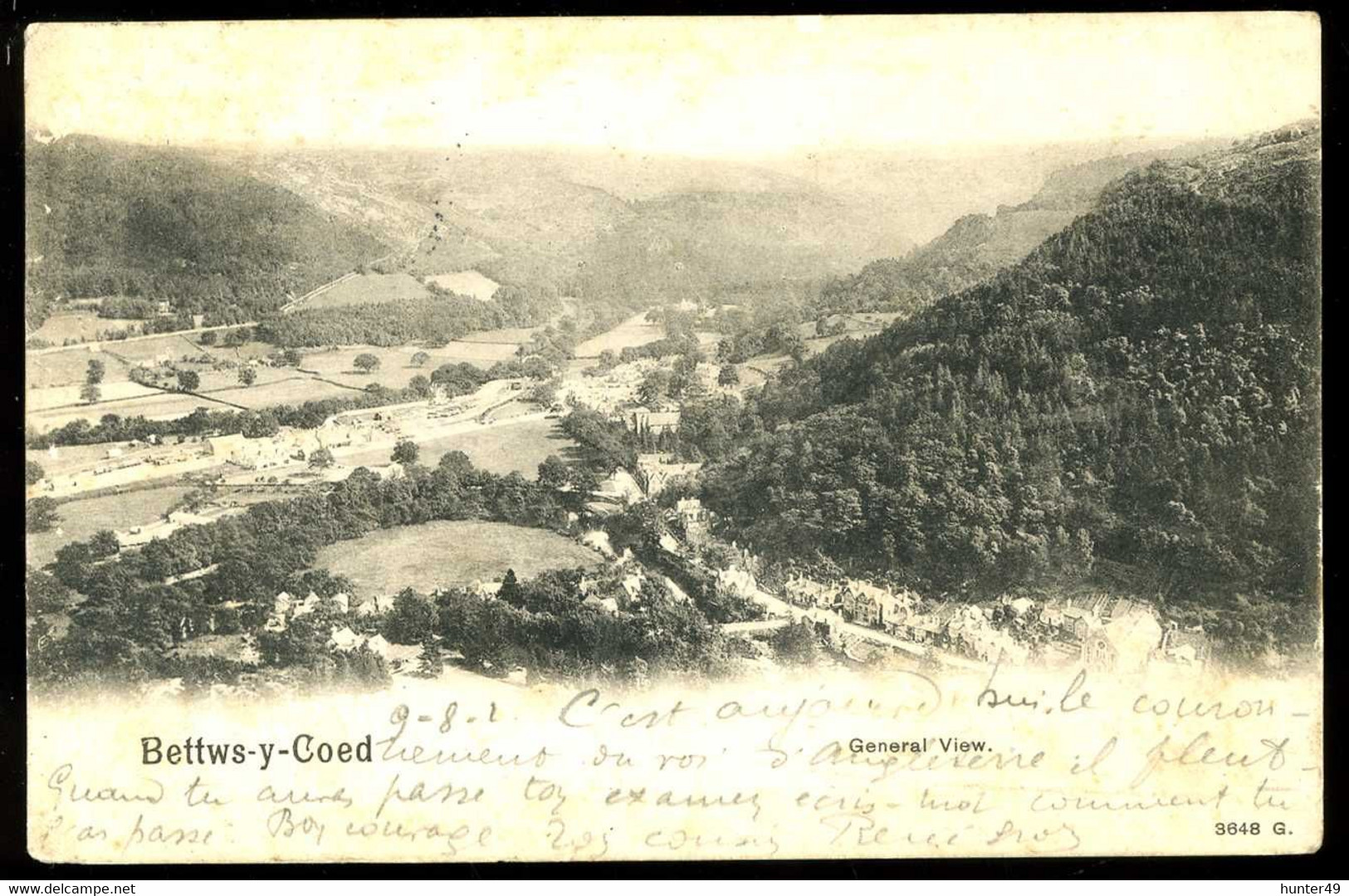 Bettws Y Coed General View 1902 PEACOCK - Contea Sconosciuta