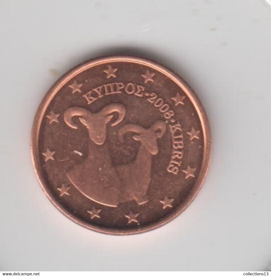 CHYPRE - 1 Cent + 2 Cents + 5 Cents 2008 - Chypre