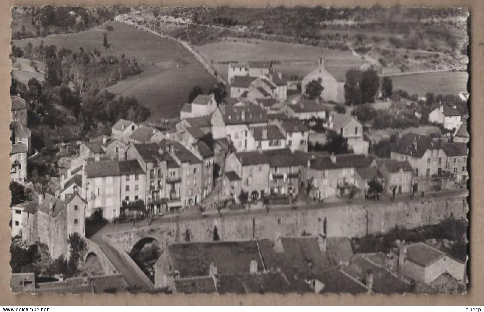 CPSM 48 - LE PONT DE MONTVERT - Vue Générale - TB CENTRE Partie Du Village Détails Rues Maisons TB Oblitération - Le Pont De Montvert