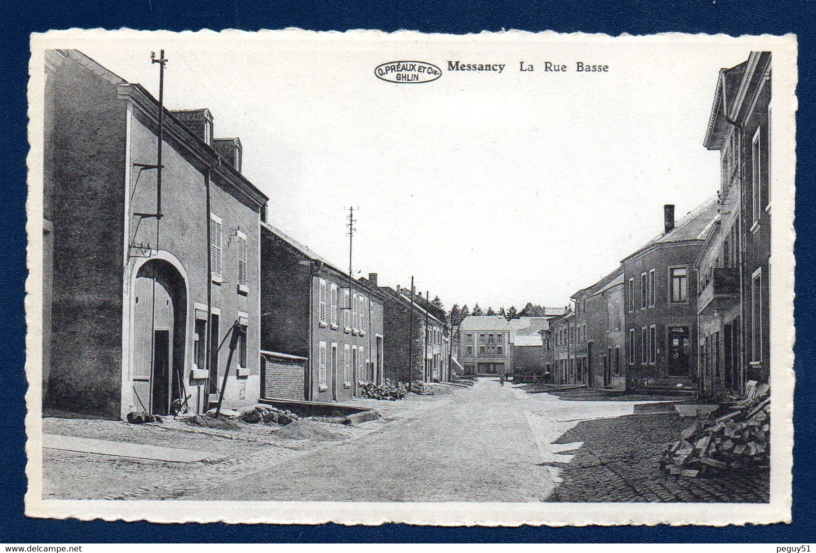 Messancy. La Rue Basse.( Enneschtgaass- Rue Des Chasseurs Ardennais) - Messancy