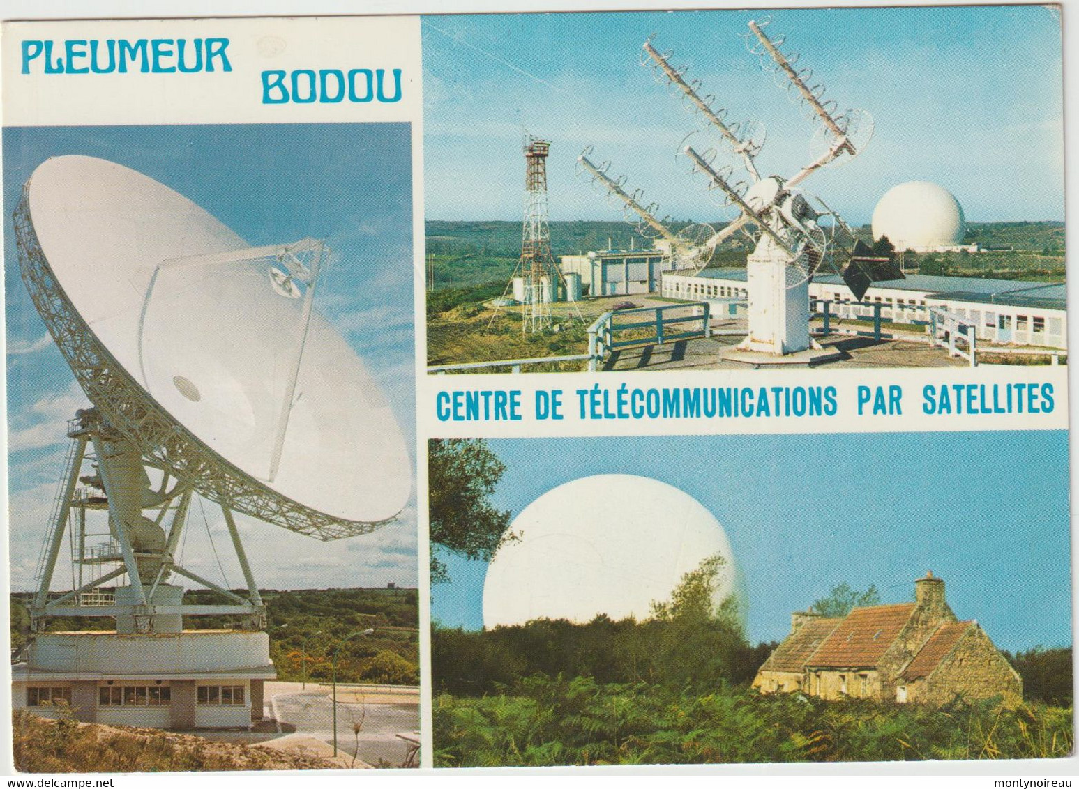 Côtes D ' Armor : PLEUMEUR  Bodou : Centre De  Télécommunications  Par  Satellites - Pleumeur-Bodou