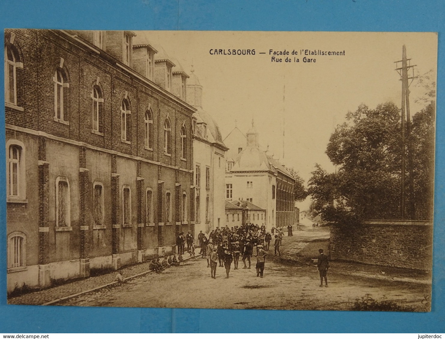 Carlsbourg Façade De L'établissement Rue De La Gare - Paliseul