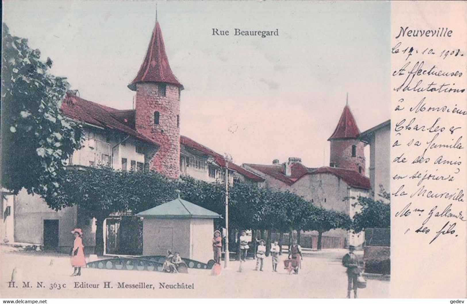 La Neuveville BE, Rue Beauregard (363 C) - La Neuveville