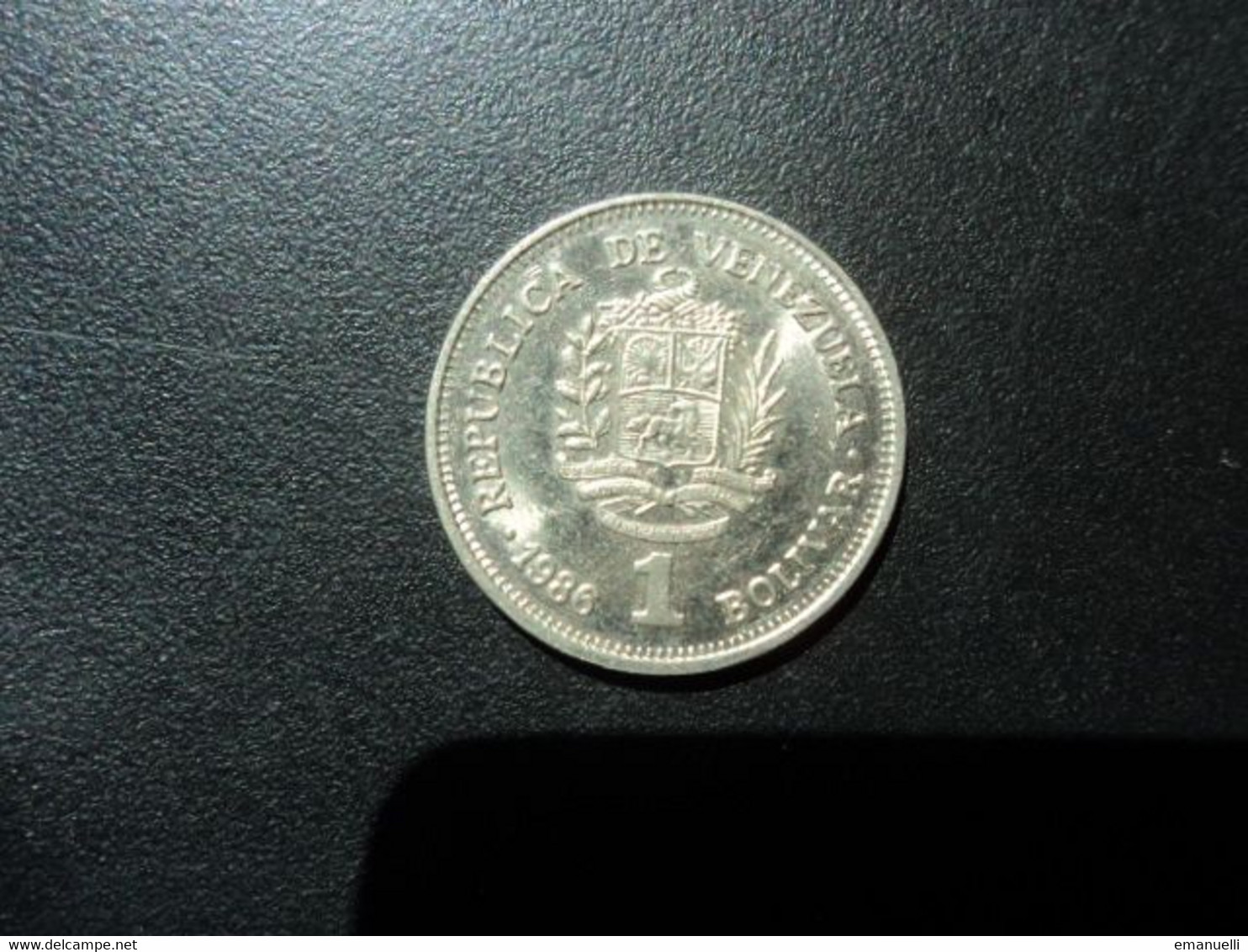 VENEZUELA : 1 BOLIVAR   1986    (KM) Y 52      SUP+ * - Venezuela