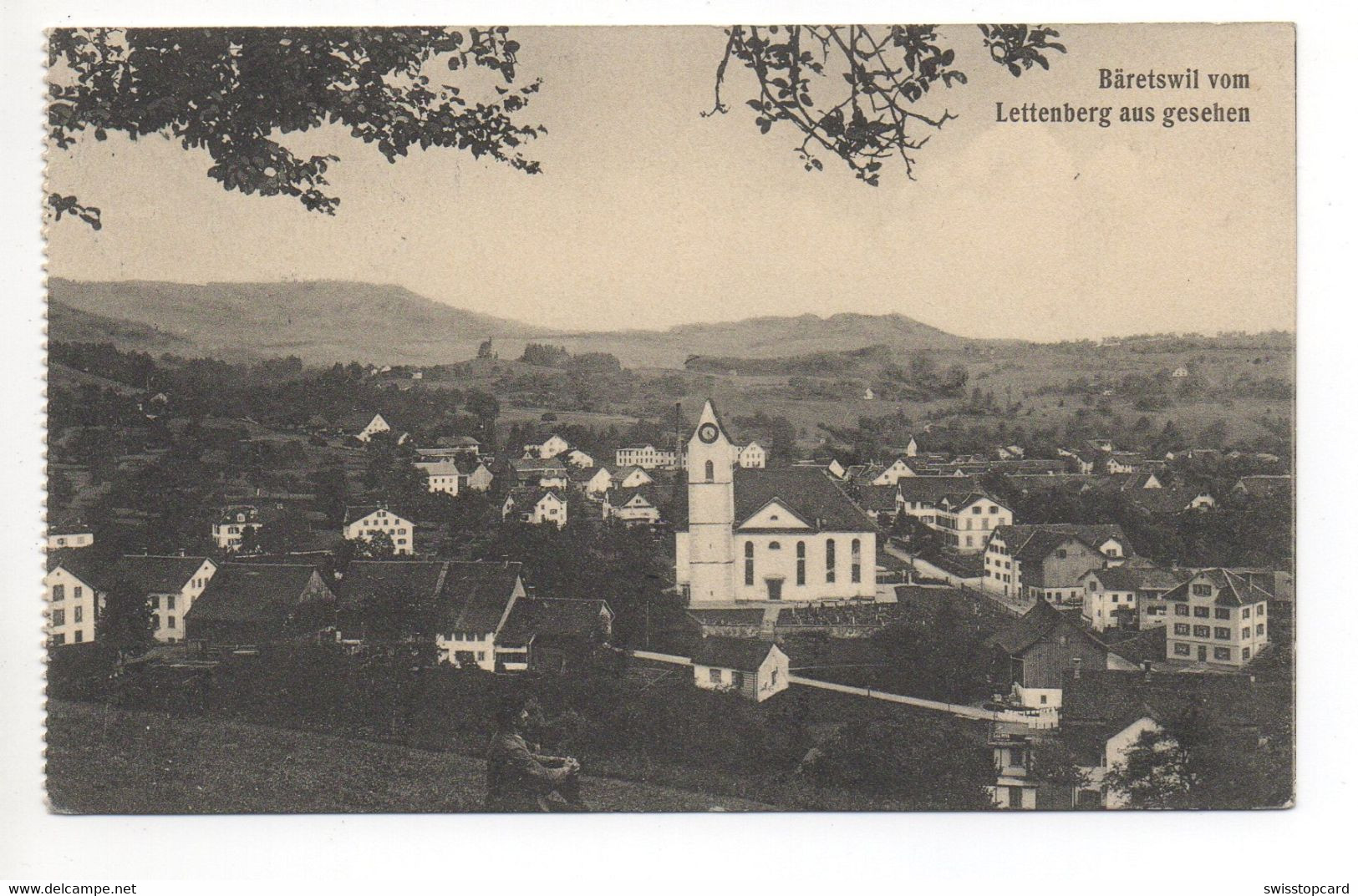 BÄRETSWIL Vom Lettenberg Aus Gesehen - Bäretswil