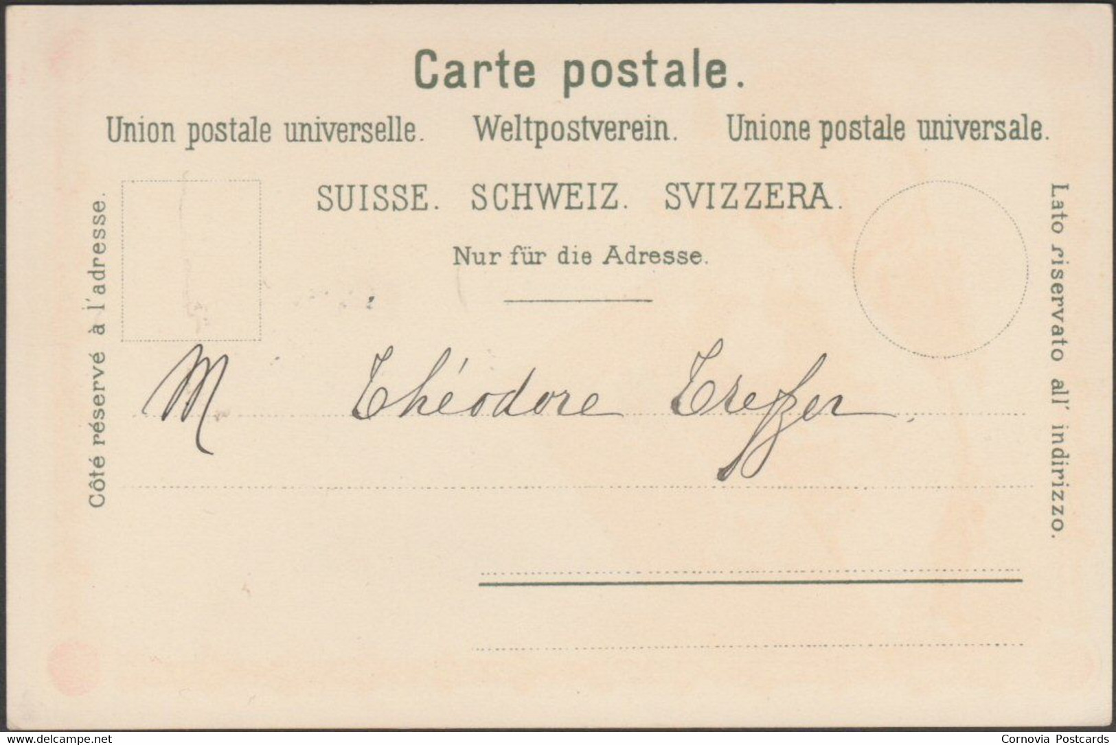 Genève, Litho, C.1900 - CPA - Genève