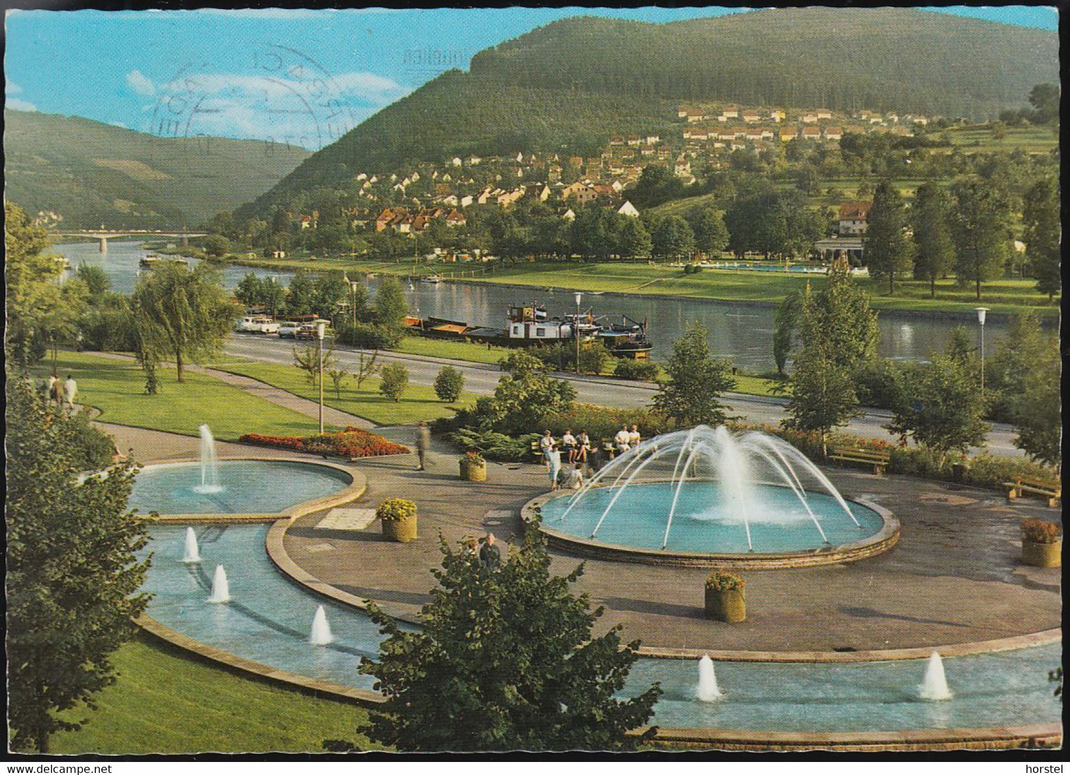 D-69412 Eberbach - Neckar - Wasserspiele - Lastkahn - Nice Stamp - Eberbach