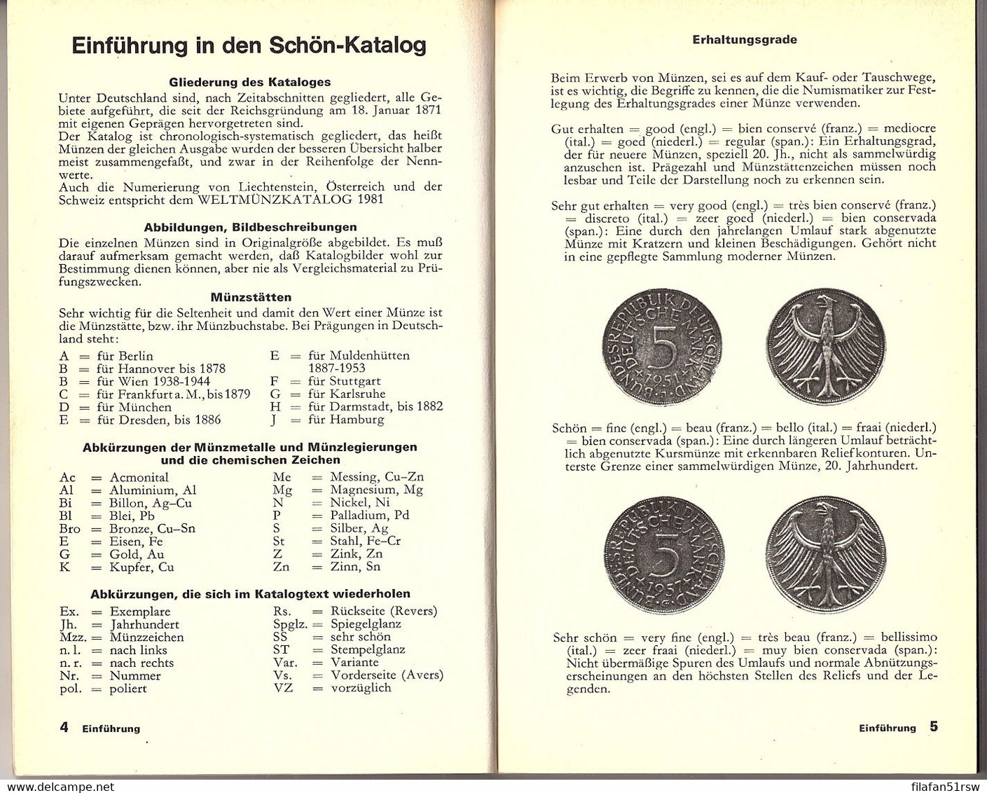 Kleiner Deutscher Münzkatalog, Günter Schön. Mit Liechtenstein, Österreich Und Schweiz Ab 1871, - Livres & Logiciels