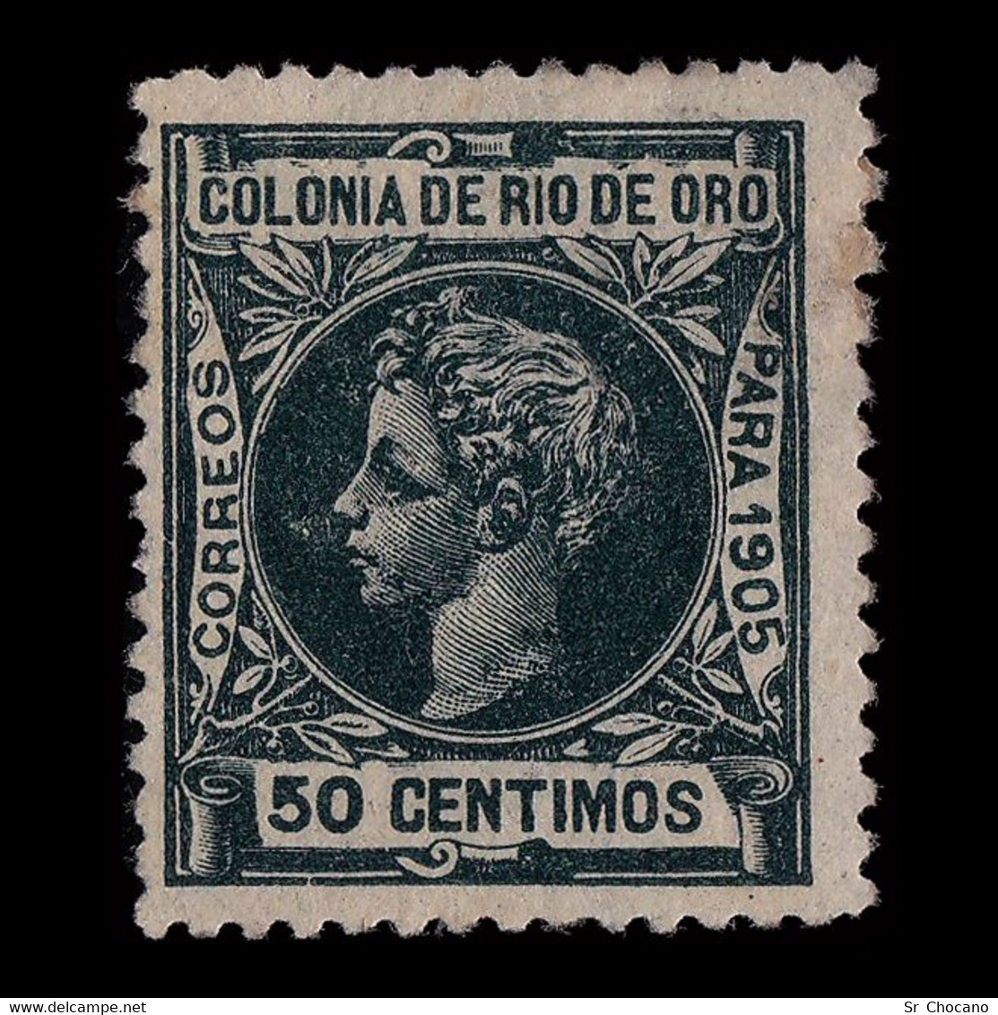 España. RÍO DE ORO.1905.Alfonso XIII.50c.MH.Edifil.9 - Rio De Oro