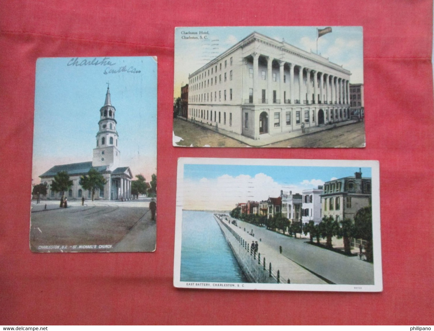 Lot Of 3 Cards.    Charleston  - South Carolina > Charleston    Ref 5690 - Charleston