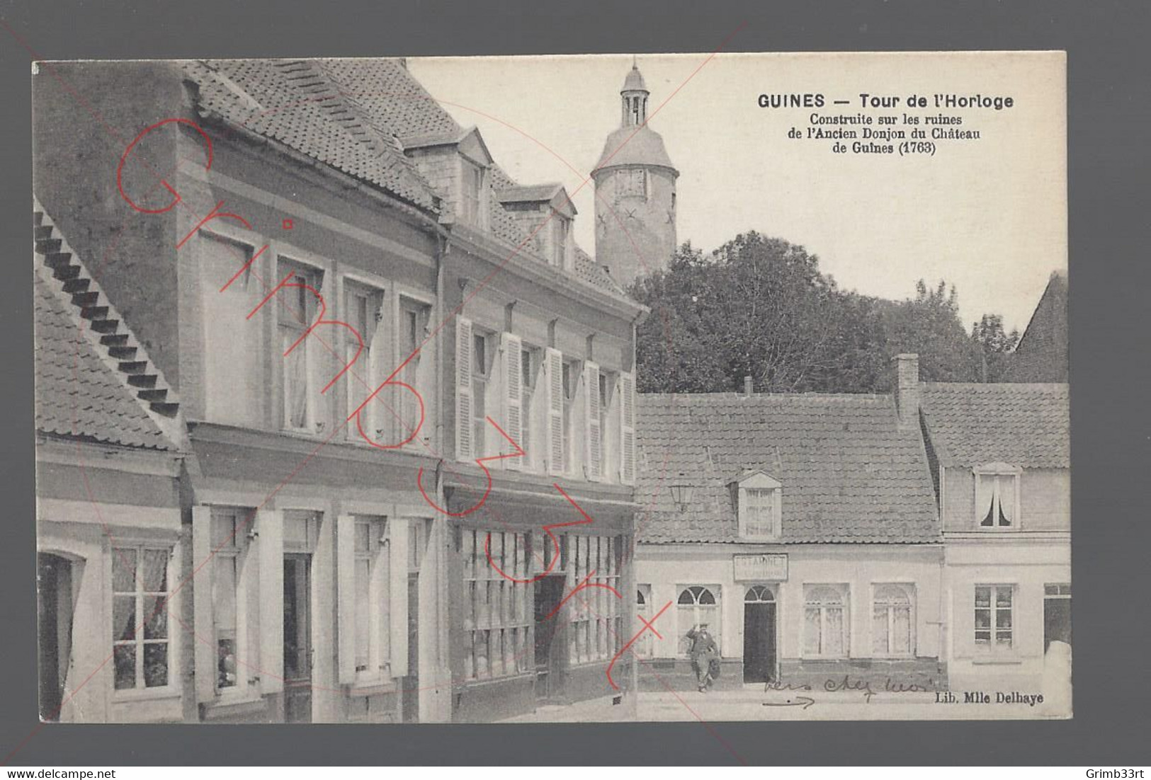 Guines - Tour De L'Horloge - Postkaart - Guines