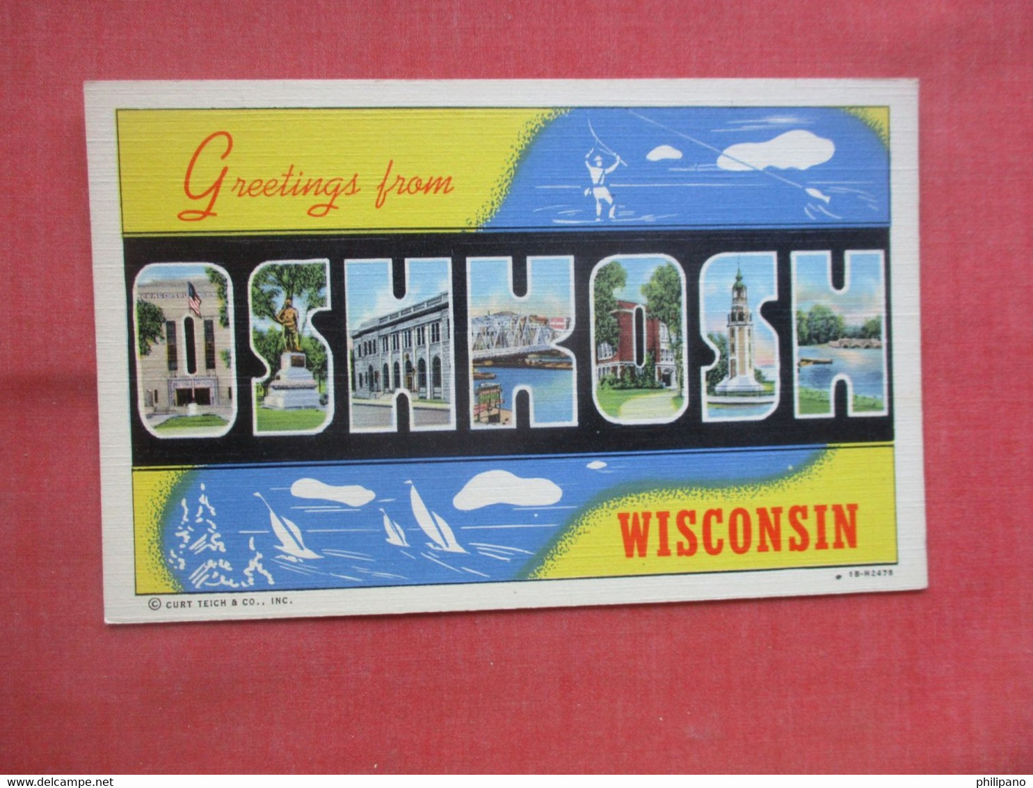 Greetings. Oshkosh  Wisconsin > Oshkosh  Ref 5690 - Oshkosh