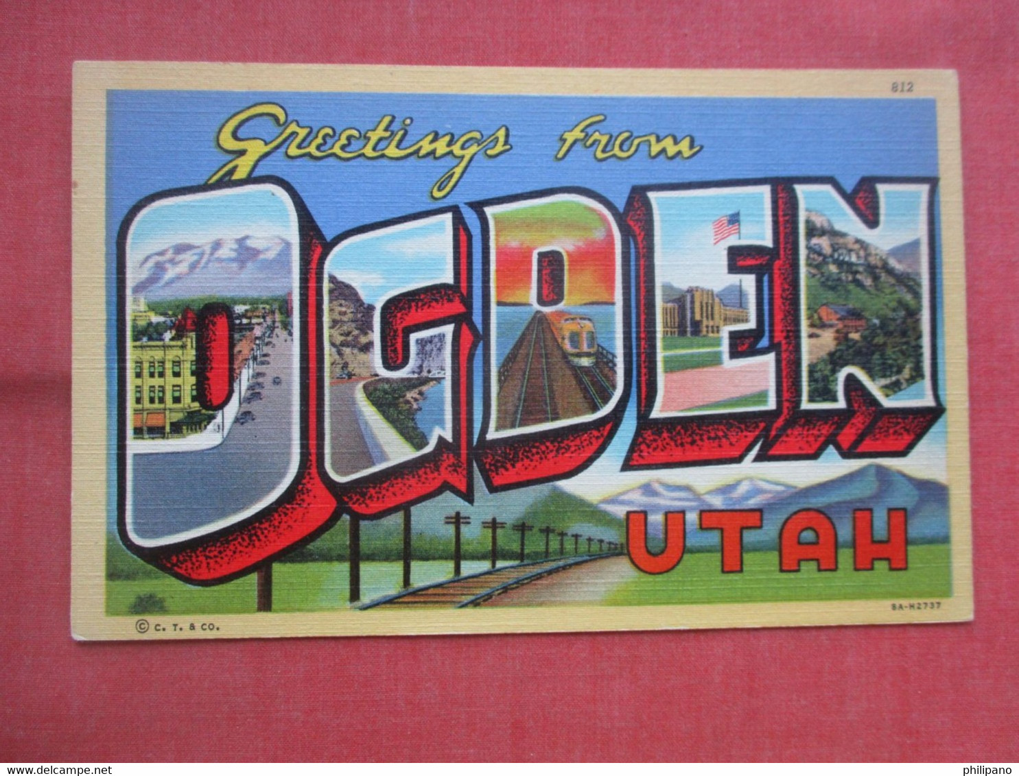 Greetings. Ogden  - Utah > Ogden  Ref 5690 - Ogden
