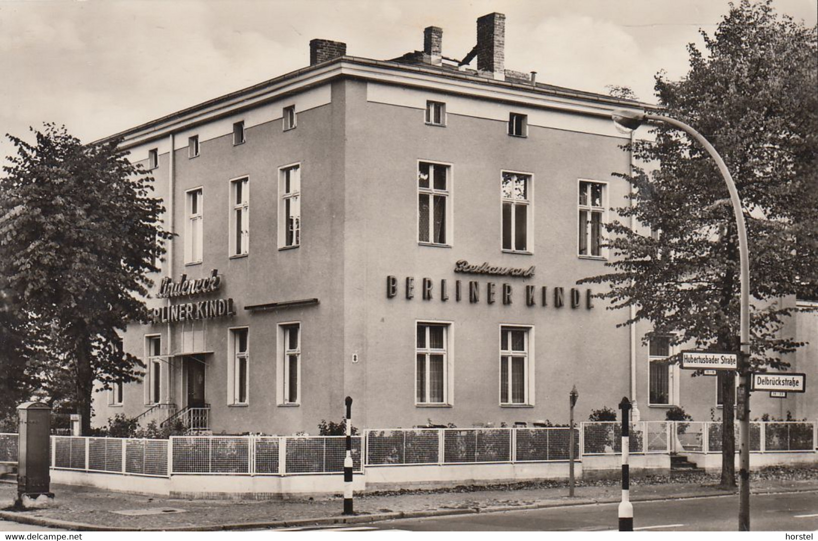 D-14193 Berlin - Grunewald - Restaurant "Lindeneck"  - Hubertusbader Str.8 "Berliner Kindl" - Schoeneberg