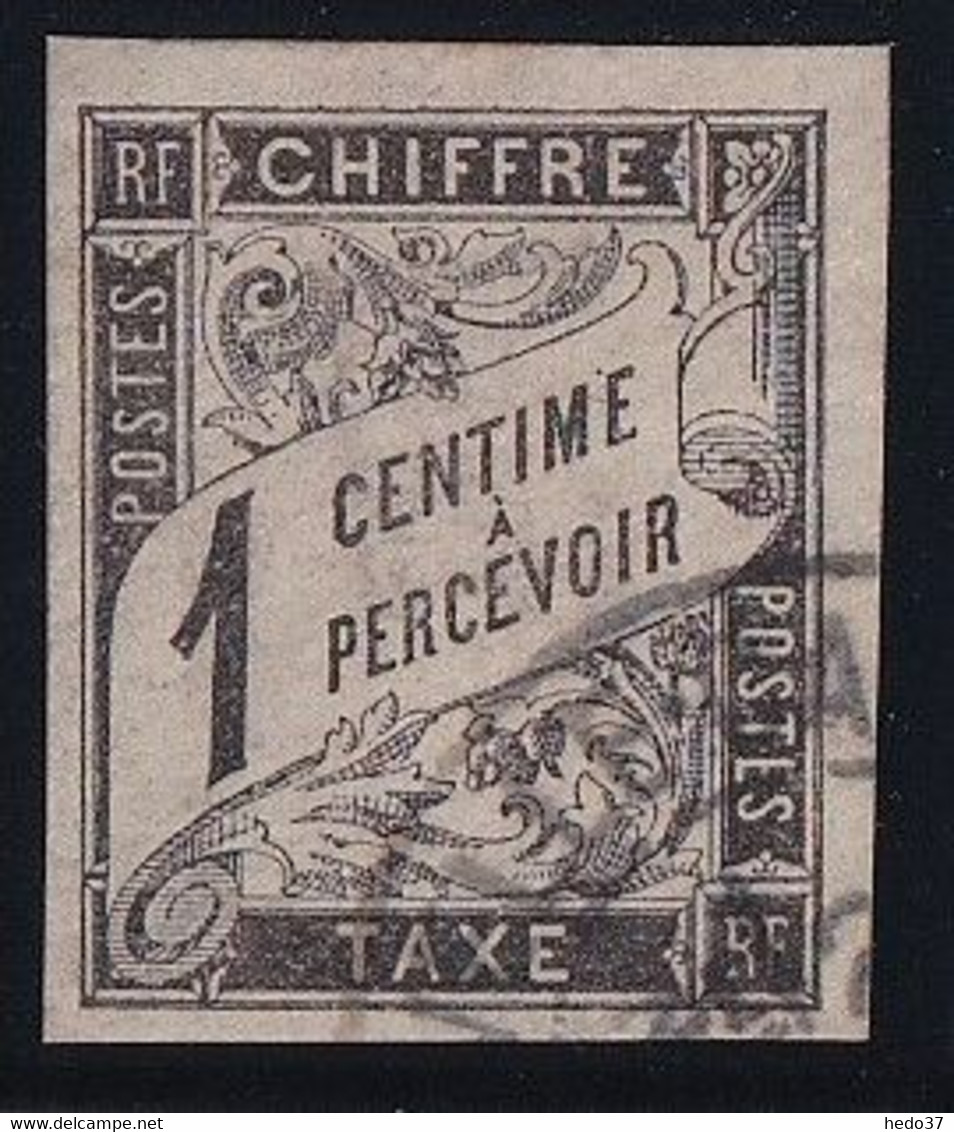 Nouvelle Calédonie - Colonies Générales Taxe N°1 - Oblitéré - TB - Timbres-taxe