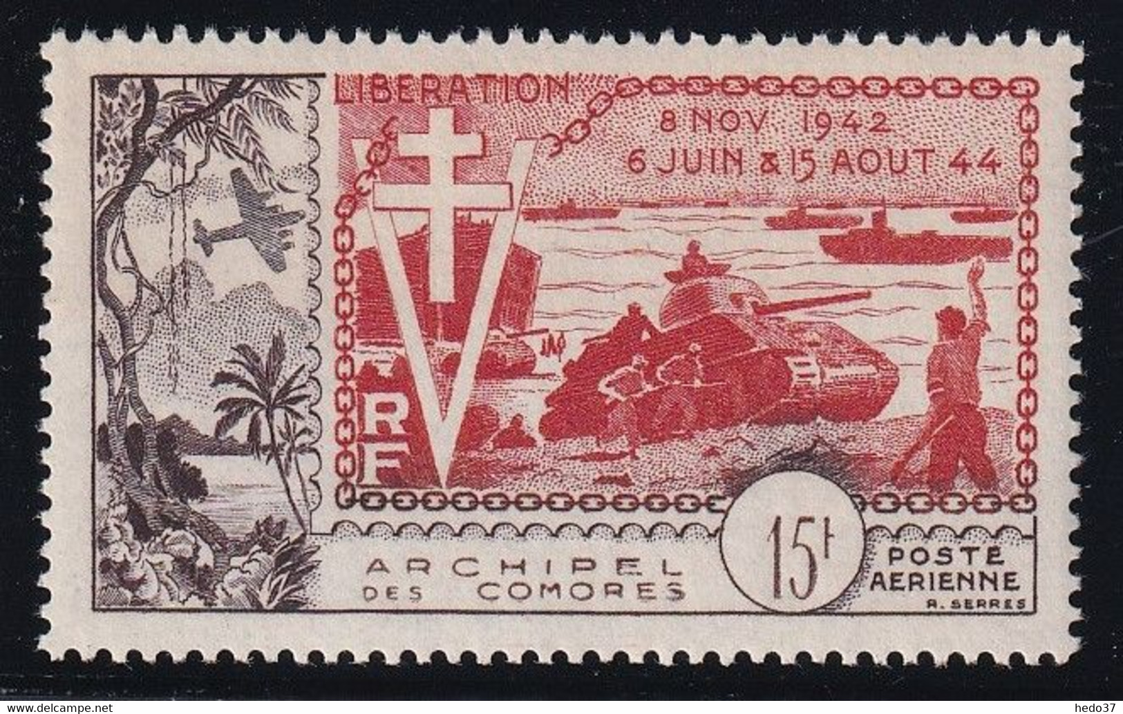 Comores Poste Aérienne N°4 - Neuf ** Sans Charnière - TB - Airmail
