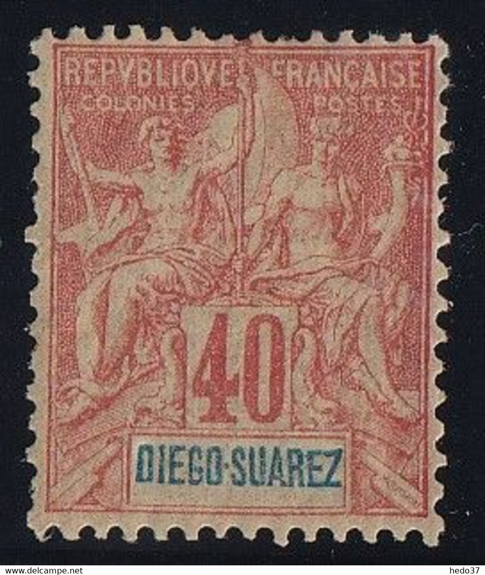 Diégo-Suarez N°47 - Neuf * Avec Charnière - TB - Usati