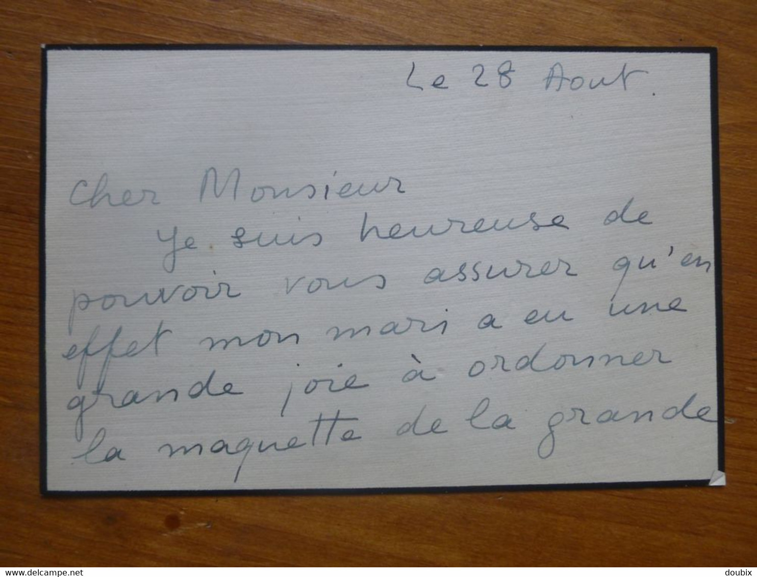 Cléopatre SEVASTOS (1882-1972). Epouse Emile Antoine BOURDELLE. Sculpteur Ami Rodin. AUTOGRAPH - Otros & Sin Clasificación