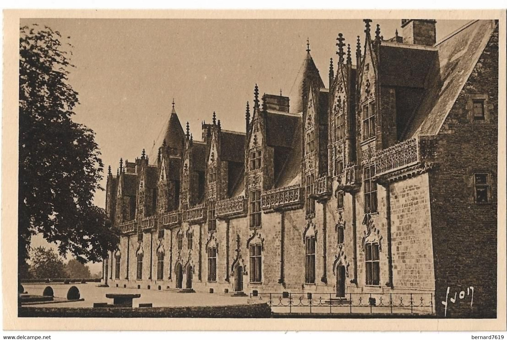 56    Josselin -  Chateau -    Facade  Interieure  Donnant Sur La Cour D'honneue - Josselin