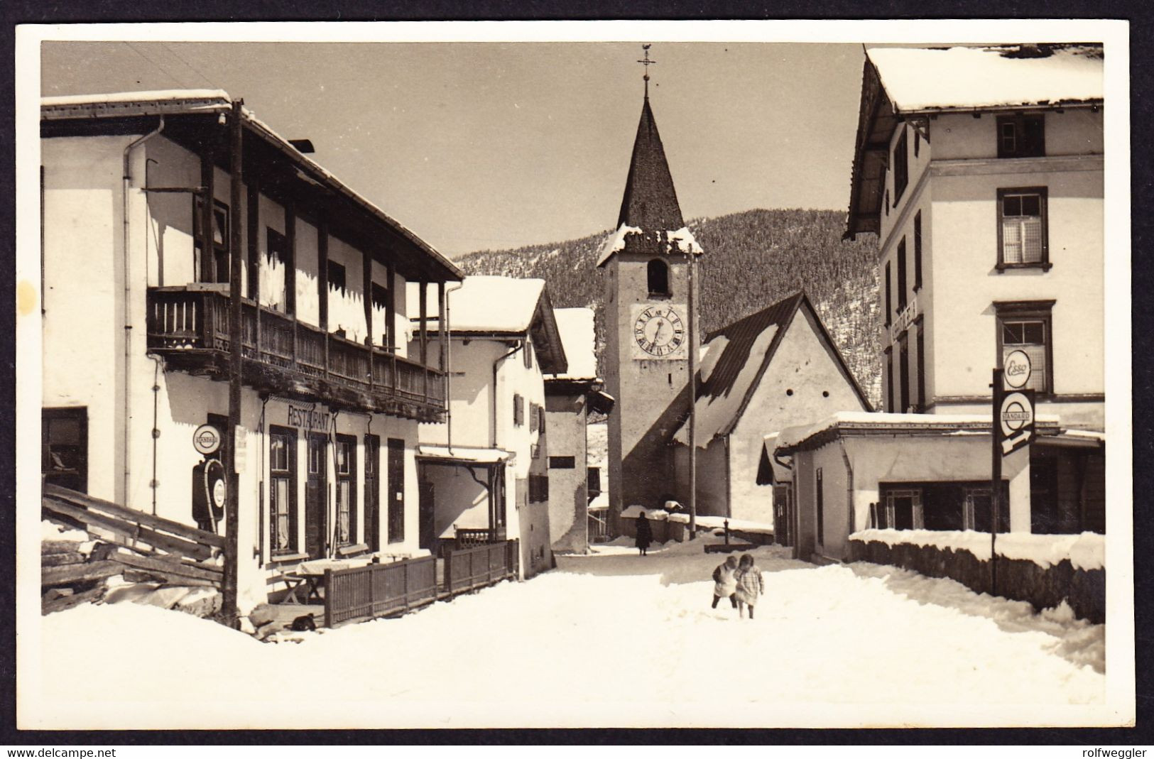 1932 Gelaufene Foto AK: Wiesen Im Tiefen Winter. - Wiesen