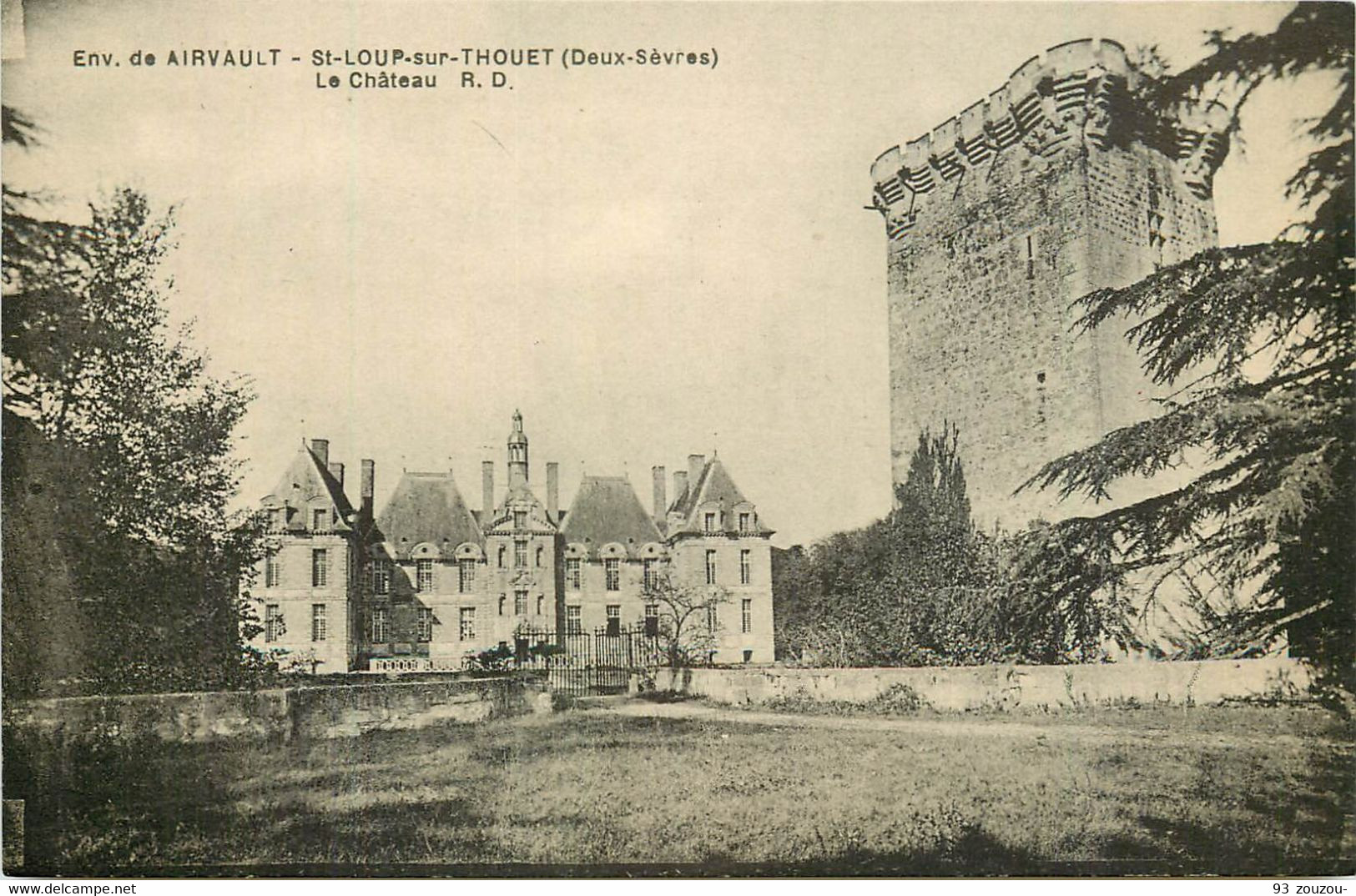 79 SAINT-LOUP-SUR-THOUET. Château - Saint Loup Lamaire