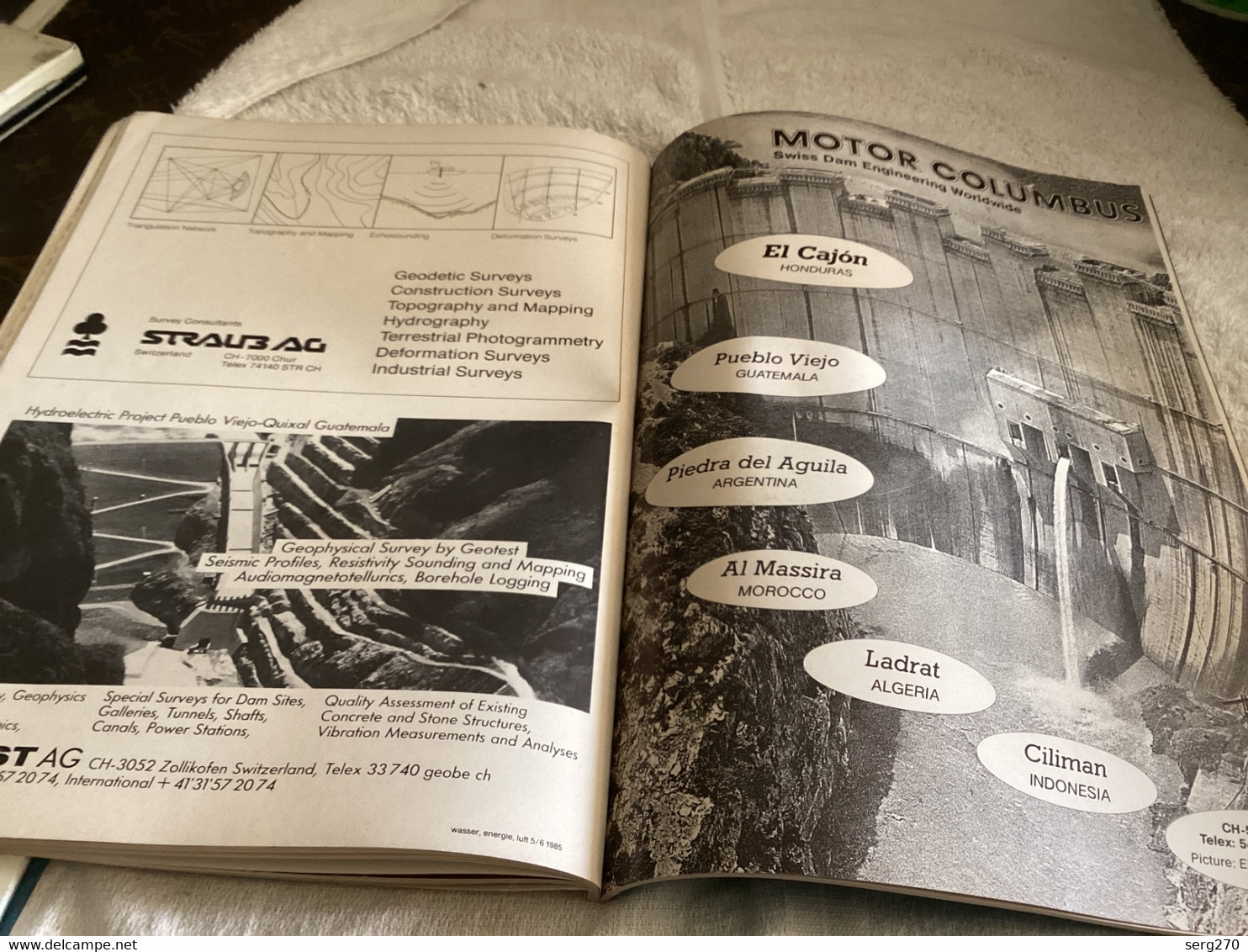 Sonderheft zum 15. ICOLD-Kongress 1985 in Lausanne Edition pour le 15e Congrès CIGB 1985 à Lausanne Edition for the 15th