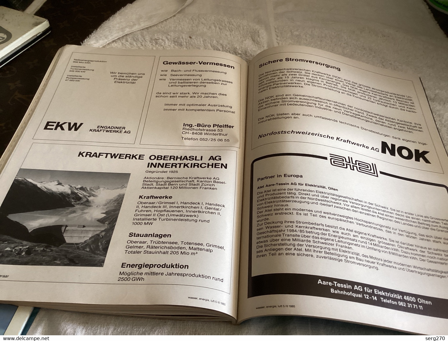 Sonderheft zum 15. ICOLD-Kongress 1985 in Lausanne Edition pour le 15e Congrès CIGB 1985 à Lausanne Edition for the 15th