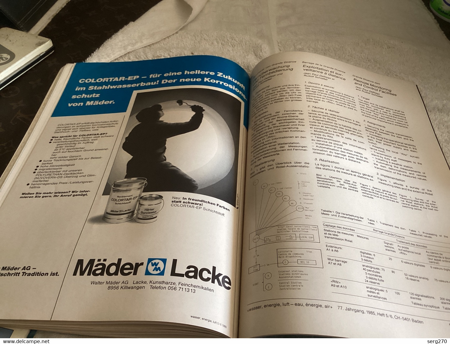 Sonderheft zum 15. ICOLD-Kongress 1985 in Lausanne Edition pour le 15e Congrès CIGB 1985 à Lausanne Edition for the 15th