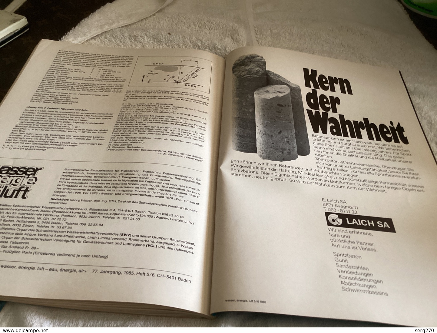 Sonderheft zum 15. ICOLD-Kongress 1985 in Lausanne Edition pour le 15e Congrès CIGB 1985 à Lausanne Edition for the 15th