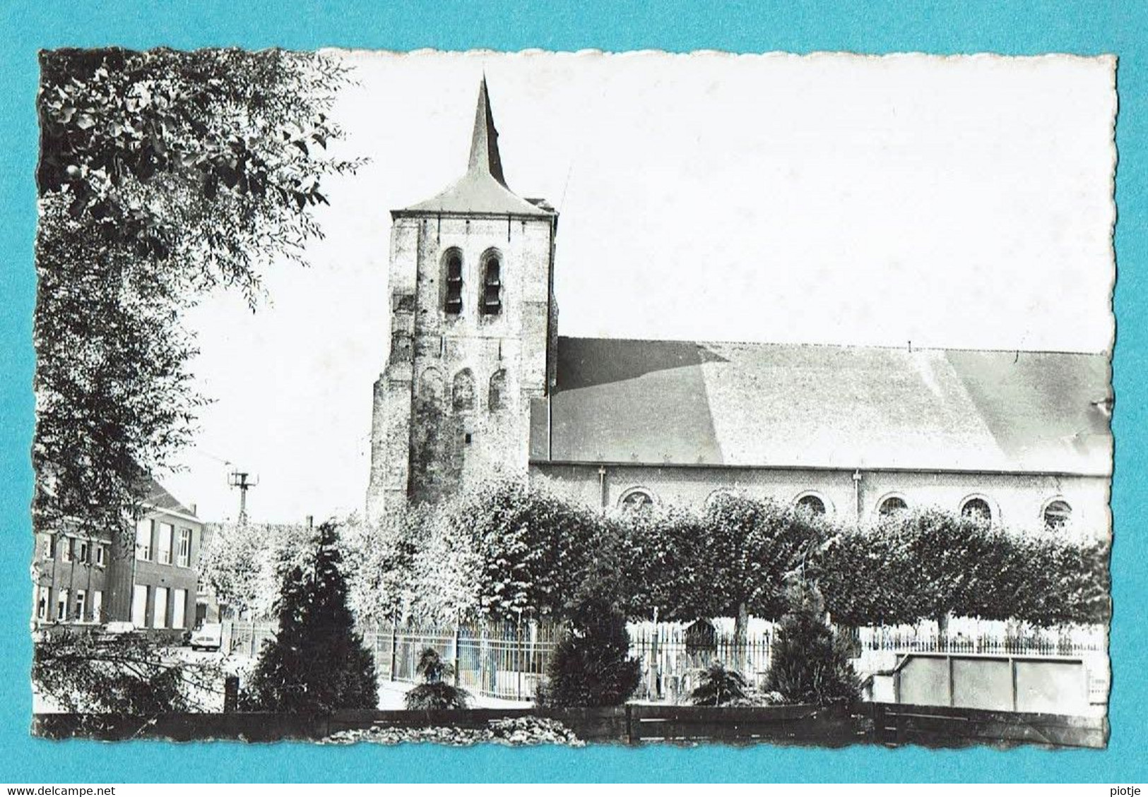 * Zedelgem - Zedelghem (West Vlaanderen) * (Uitg De Ketelaere - De Baes) St Laurentius, Kerk, Meisjes School, école - Zedelgem