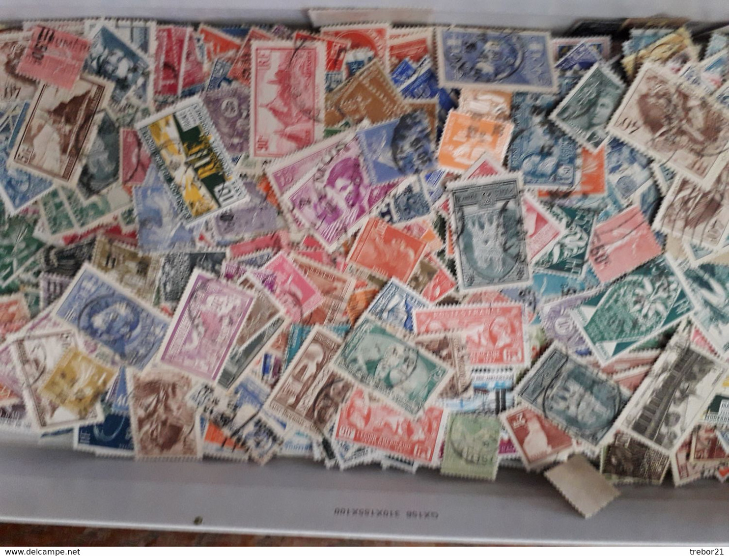 FRANCE - Rien Qu'en FRANCS ( Avant 1961 ). 370 Grammes - Vrac (min 1000 Timbres)