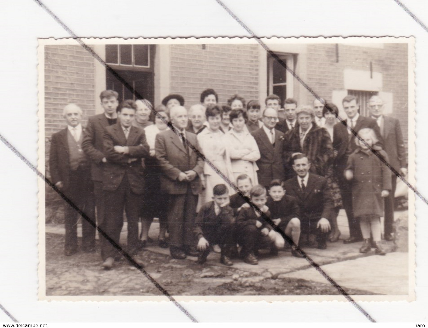 Photo Carte + Photo ( 8 X 11 Cm ) - Ferme - Région Fléron, Soumagne, Ayeneux, St Hadelin ?  1956 - A SITUER ( B302) - Fléron