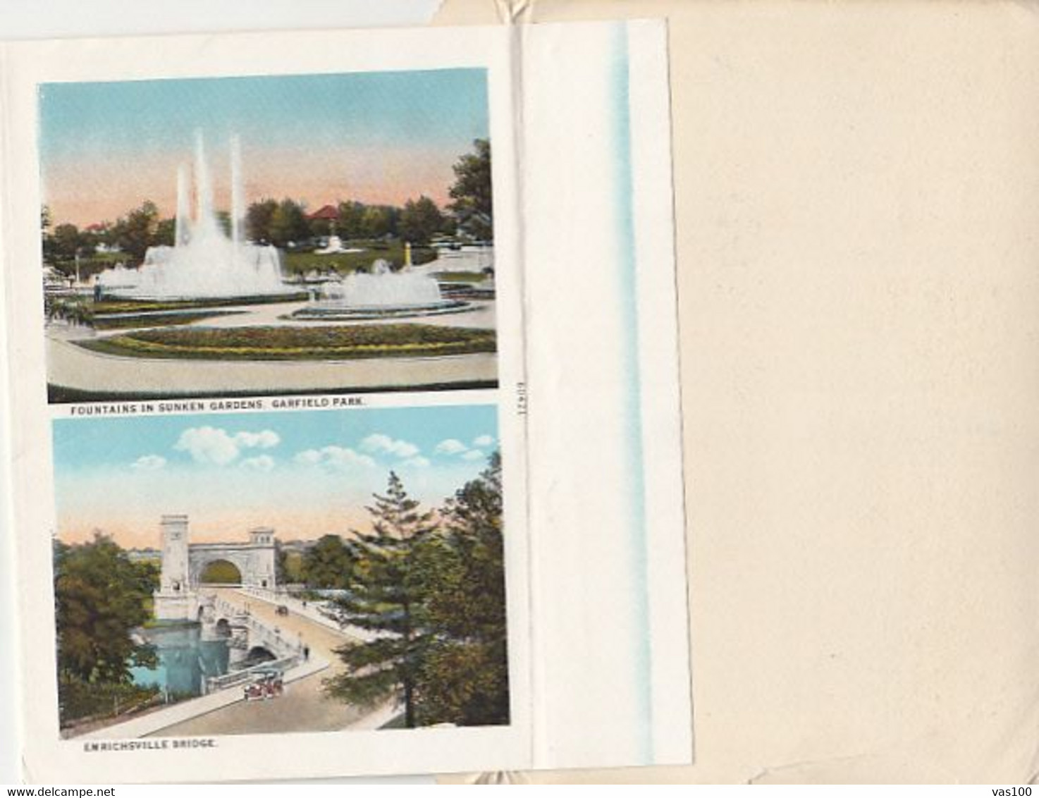 CPA INDIANAPOLIS- DIFFERENT VIEWS, CAPITOL, PANORAMAS, PARKS, IMPORTANT BUILDINGS, 18 PAGES, LEPORELLO