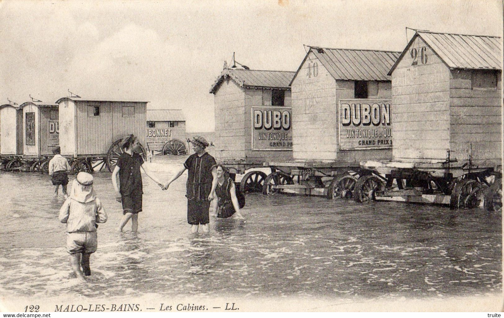 MALO-LES-BAINS LES CABINES - Malo Les Bains