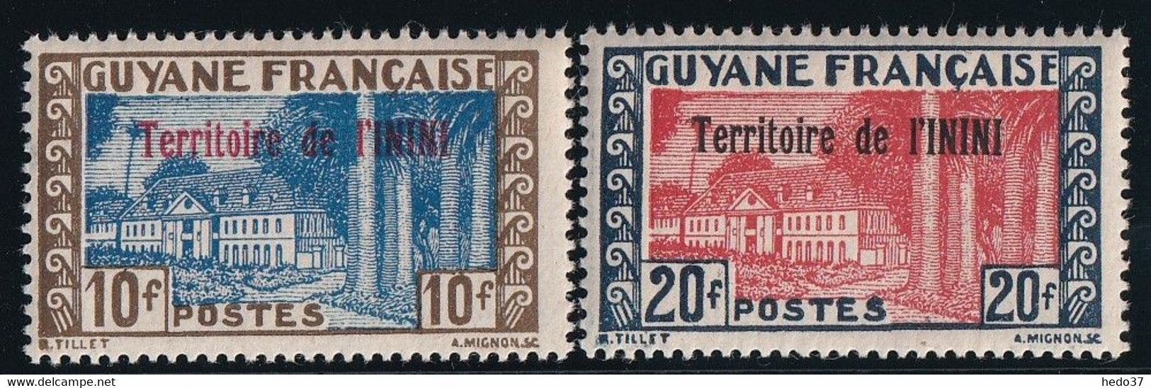 Inini N°27/28 - Neuf ** Sans Charnière - TB - Unused Stamps