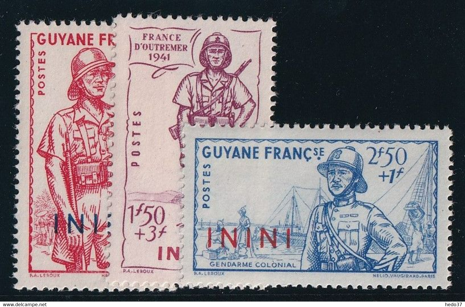 Inini N°48/50 - Neuf ** Sans Charnière - TB - Unused Stamps