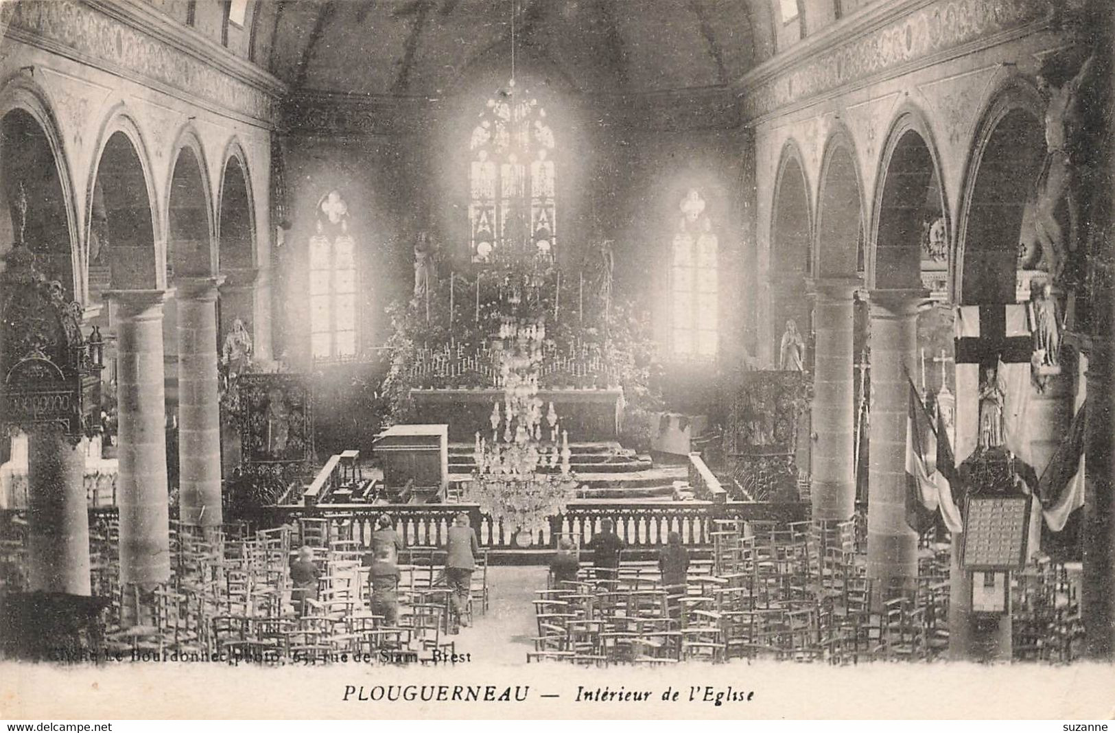 PLOUGUERNEAU - Intérieur De L'église - VENTE DIRECTE X - Plouguerneau