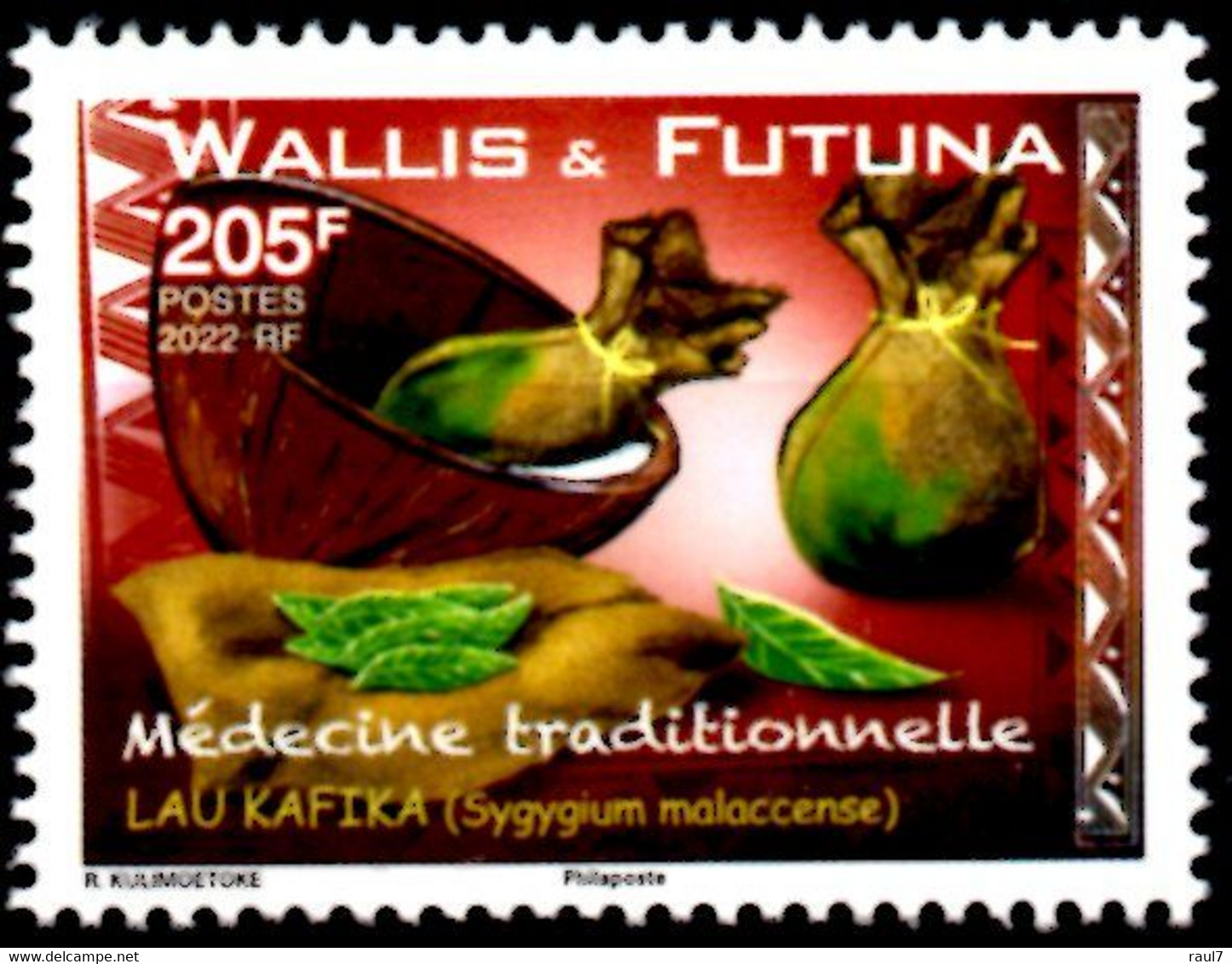 Wallis Et Futuna 2022 - Médecine Traditionnelle - 1 Val Neuf // Mnh - Ongebruikt