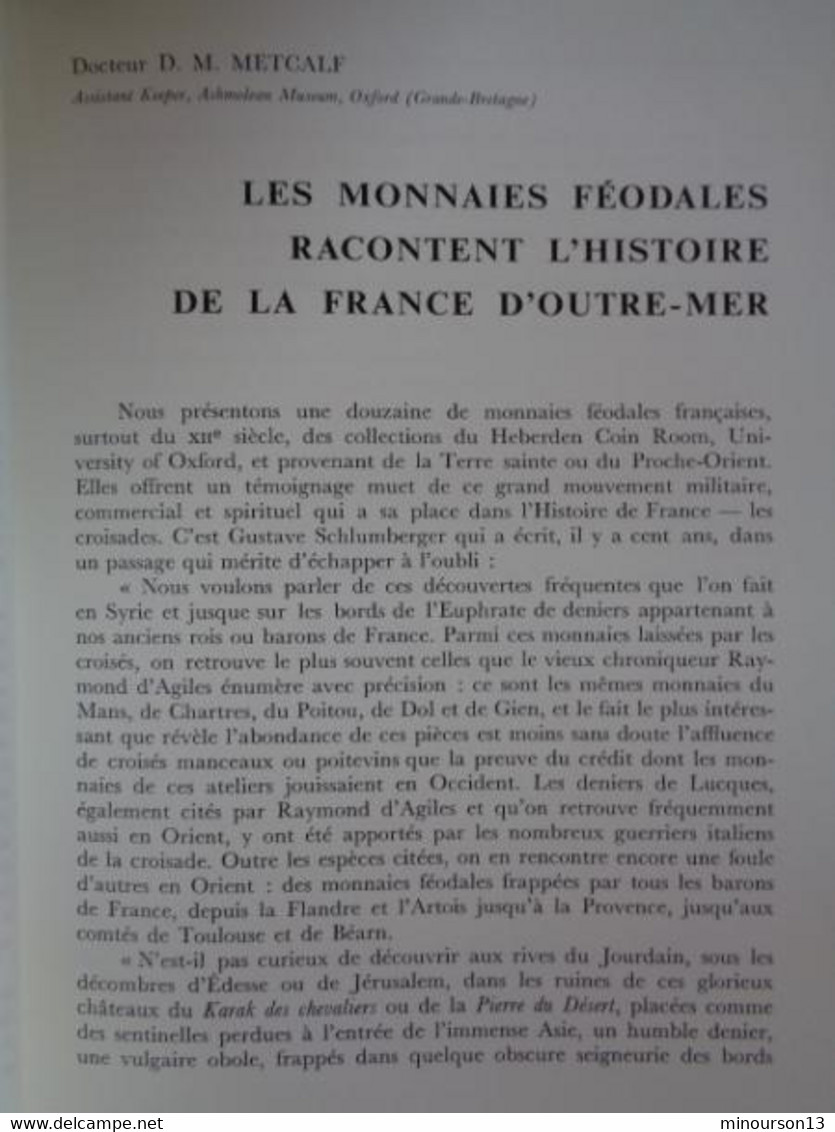 1972 - LES MONNAIES ET MEDAILLES RACONTENT L'HISTOIRE DE FRANCE