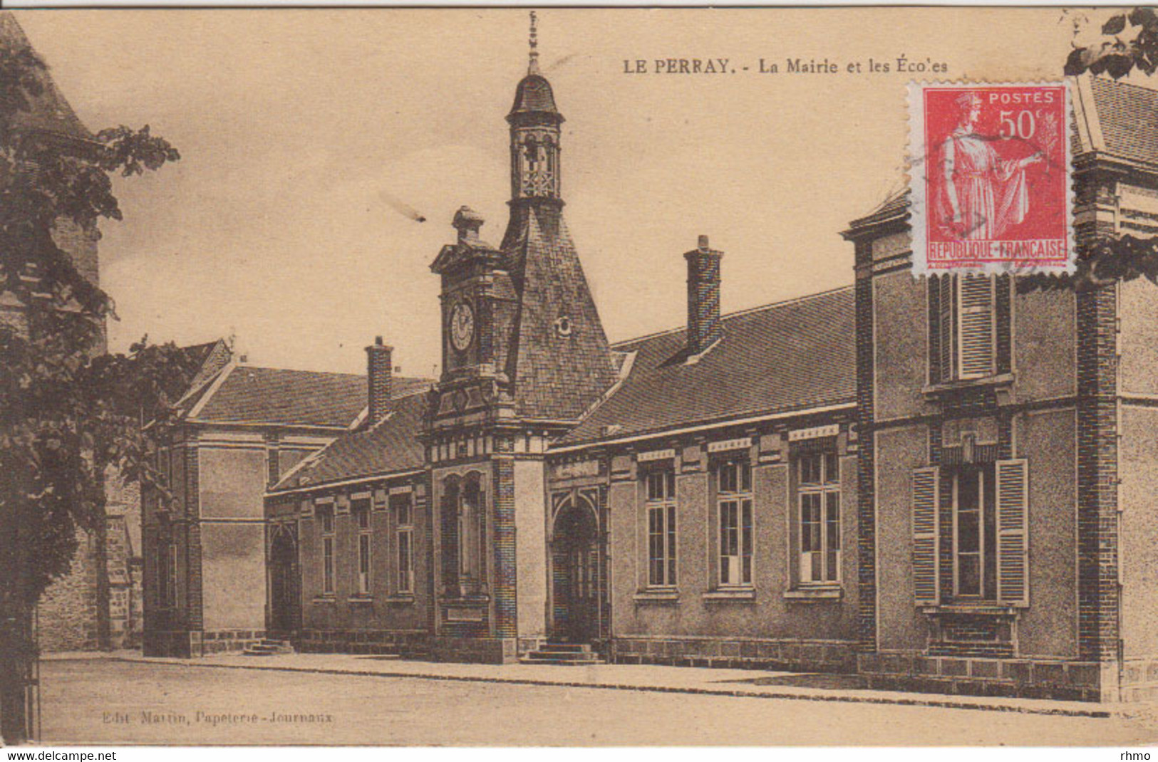 LE PERRAY - La Mairie Et Les Ecoles - Le Perray En Yvelines