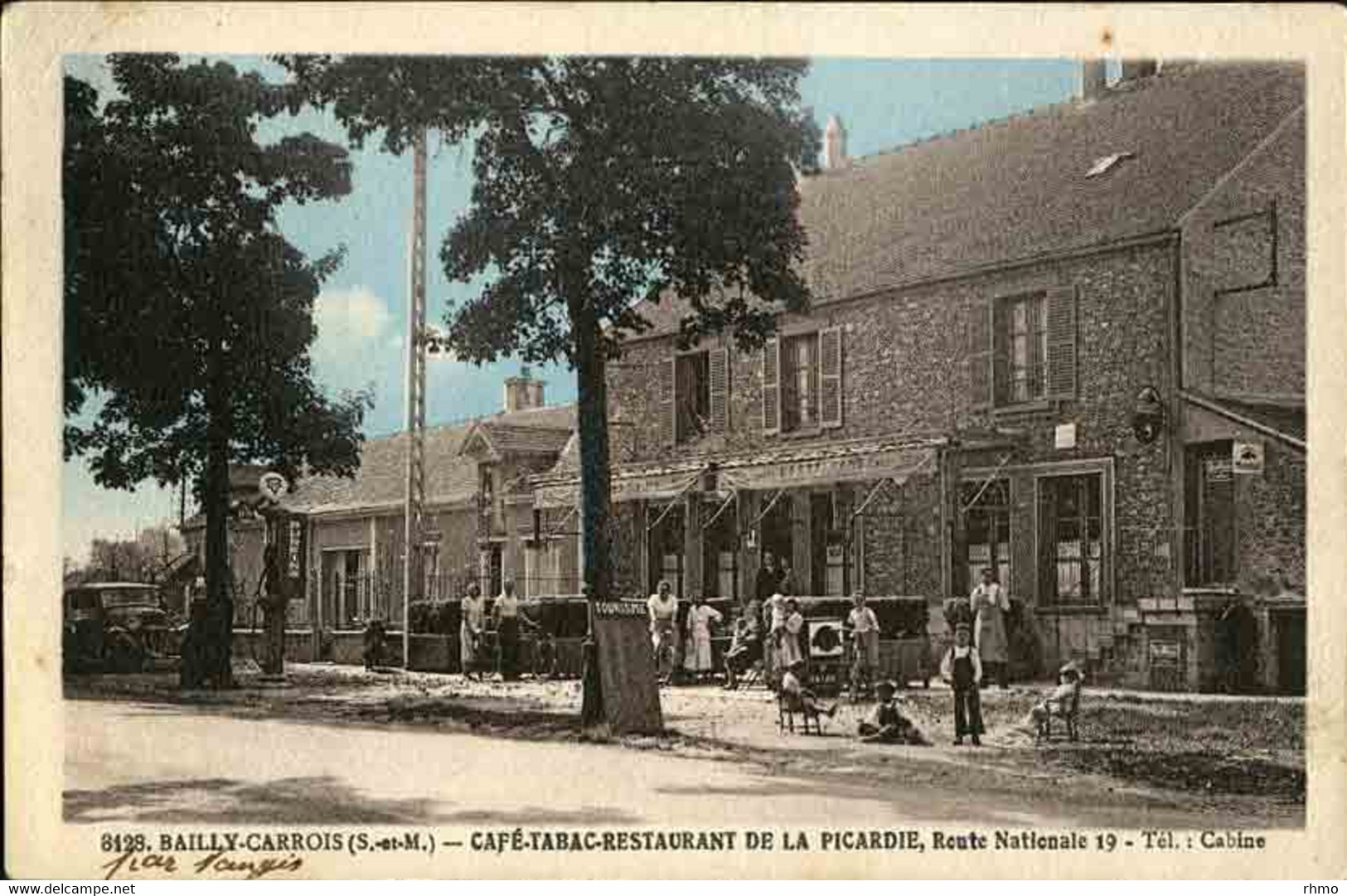 BAILLY-CARROIS - CAFÉ-TABAC-RESTAURANT DE LA PICARDIE - Baillycarrois