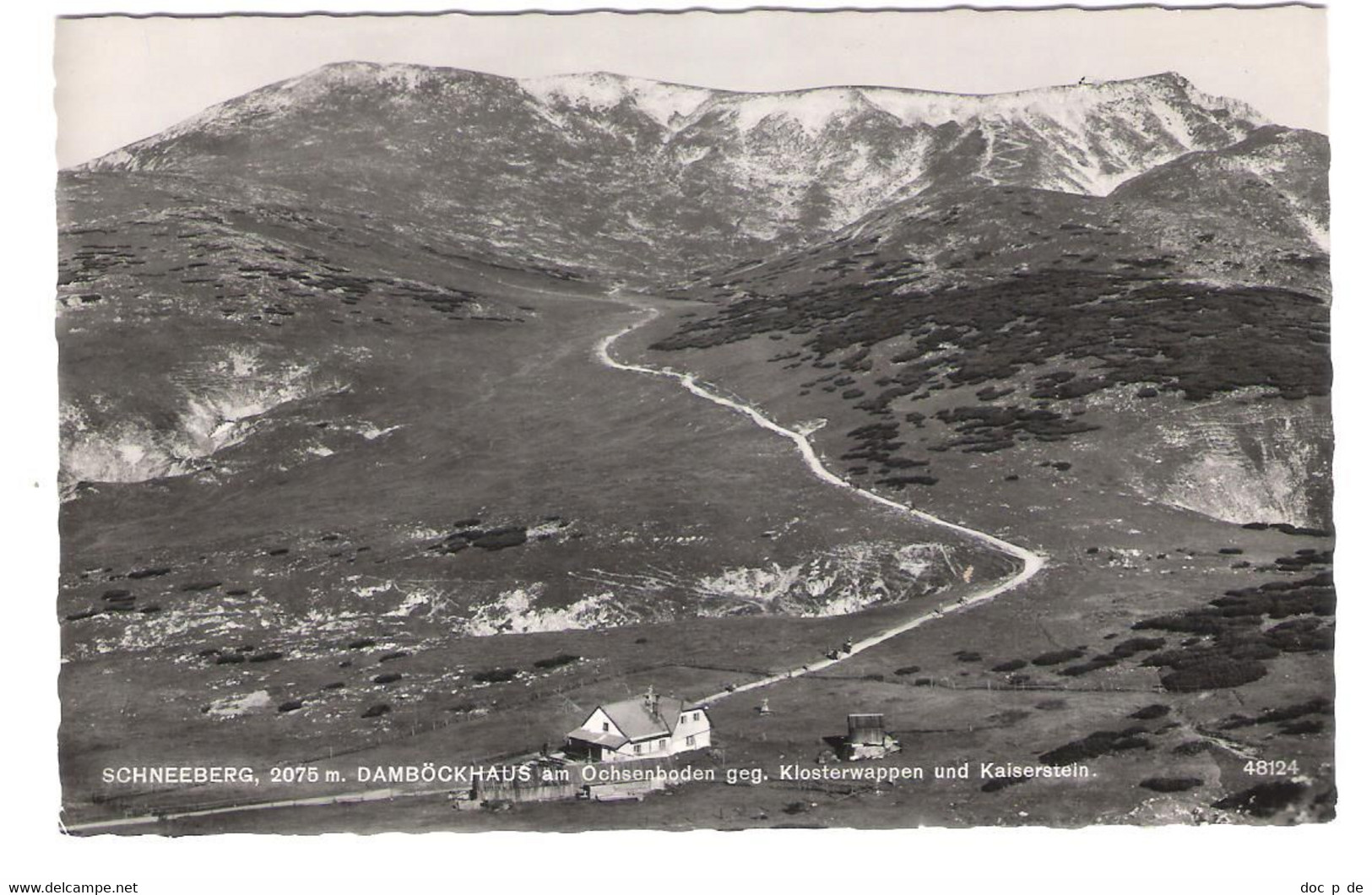 Österreich - Schneeberg - Damböckhaus Gegen Klosterwappen Und Kaiserstein - Schneeberggebiet